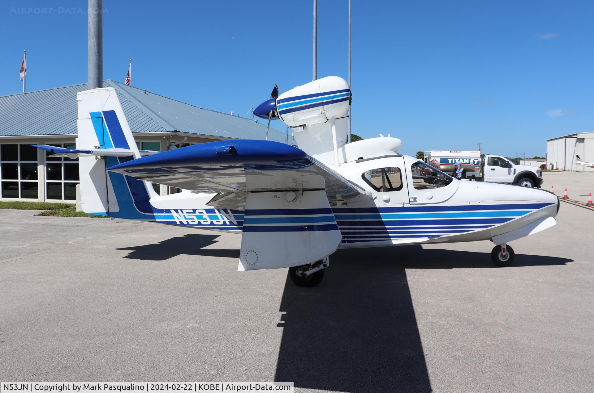 N53JN, 1983 Lake LA-4-200 Buccaneer C/N 1074, Lake LA-4-200