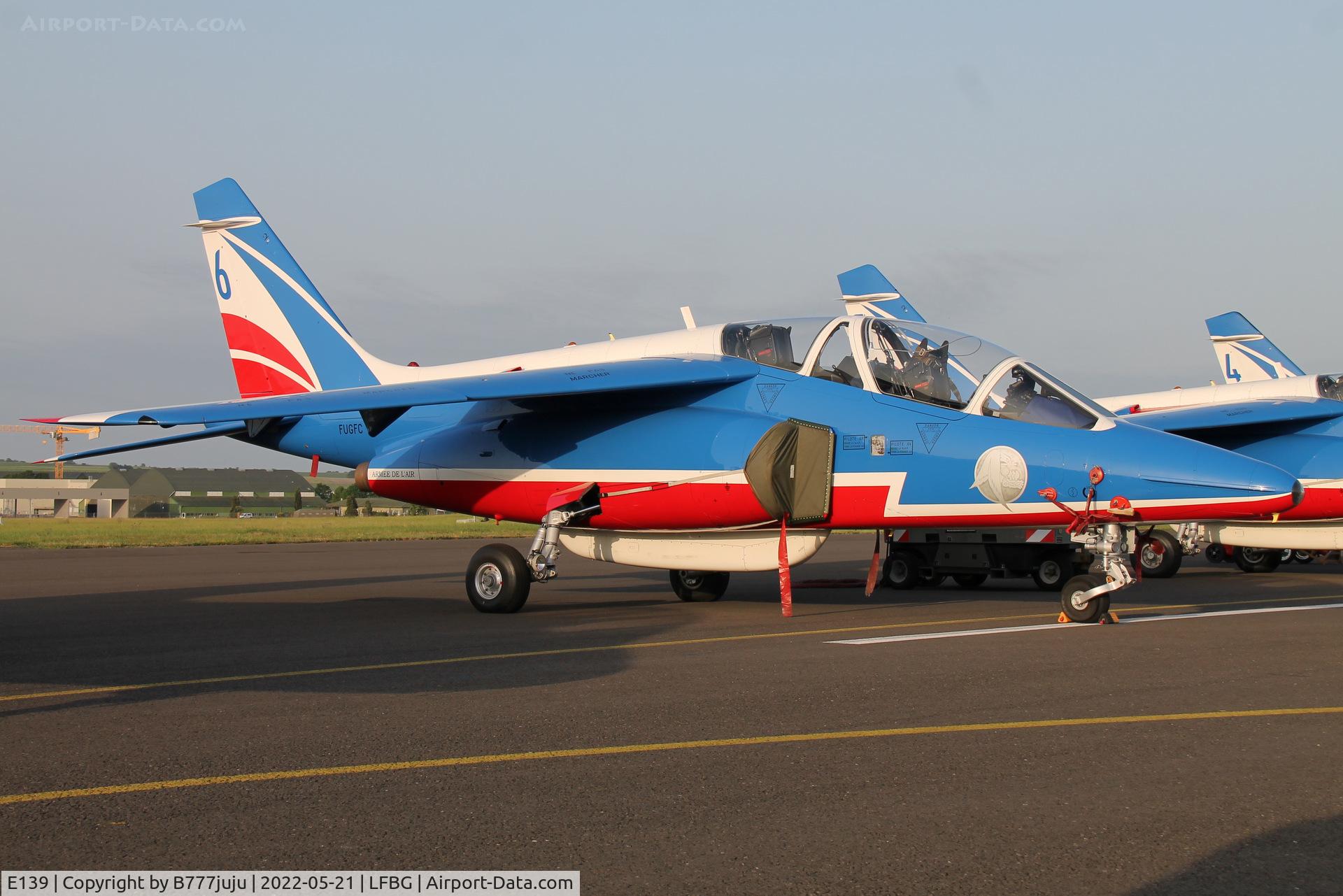 E139, Dassault-Dornier Alpha Jet E C/N E139, during Cognac airshow 2022