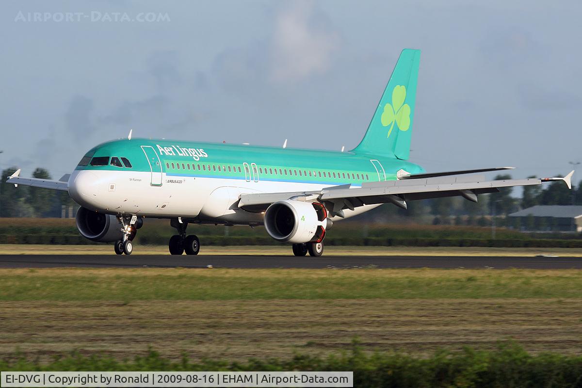 EI-DVG, 2007 Airbus A320-214 C/N 3318, at spl