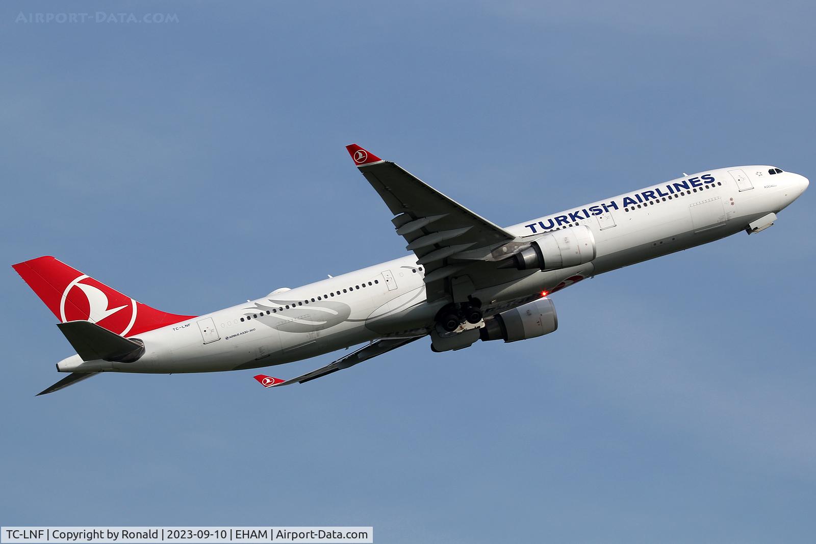 TC-LNF, 2016 Airbus A330-303 C/N 1713, at spl