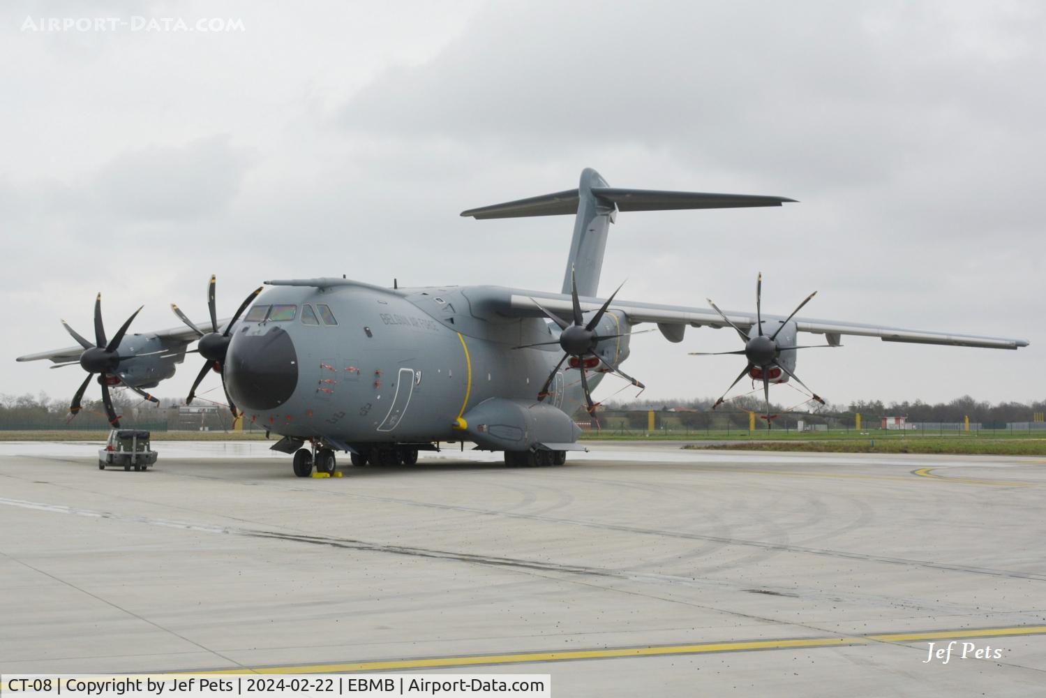 CT-08, 2023 Airbus A400M-180 Atlas C/N 133, At Melsbroek Air Base.