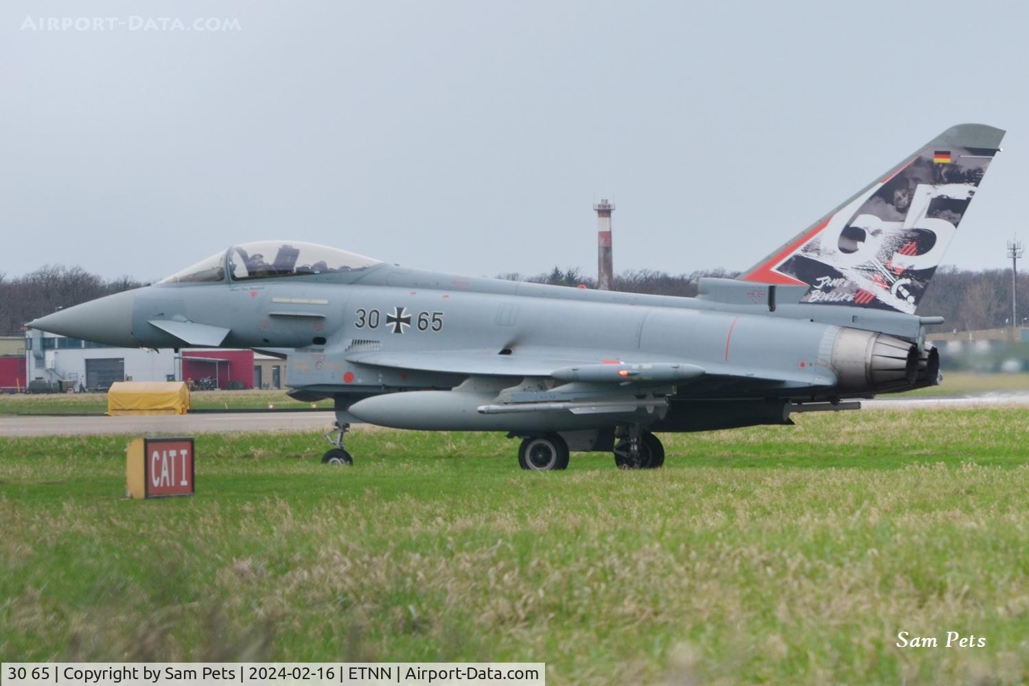 30 65, Eurofighter EF-2000 Typhoon S C/N GS048, 65 years Boelcke at Nörvenich.