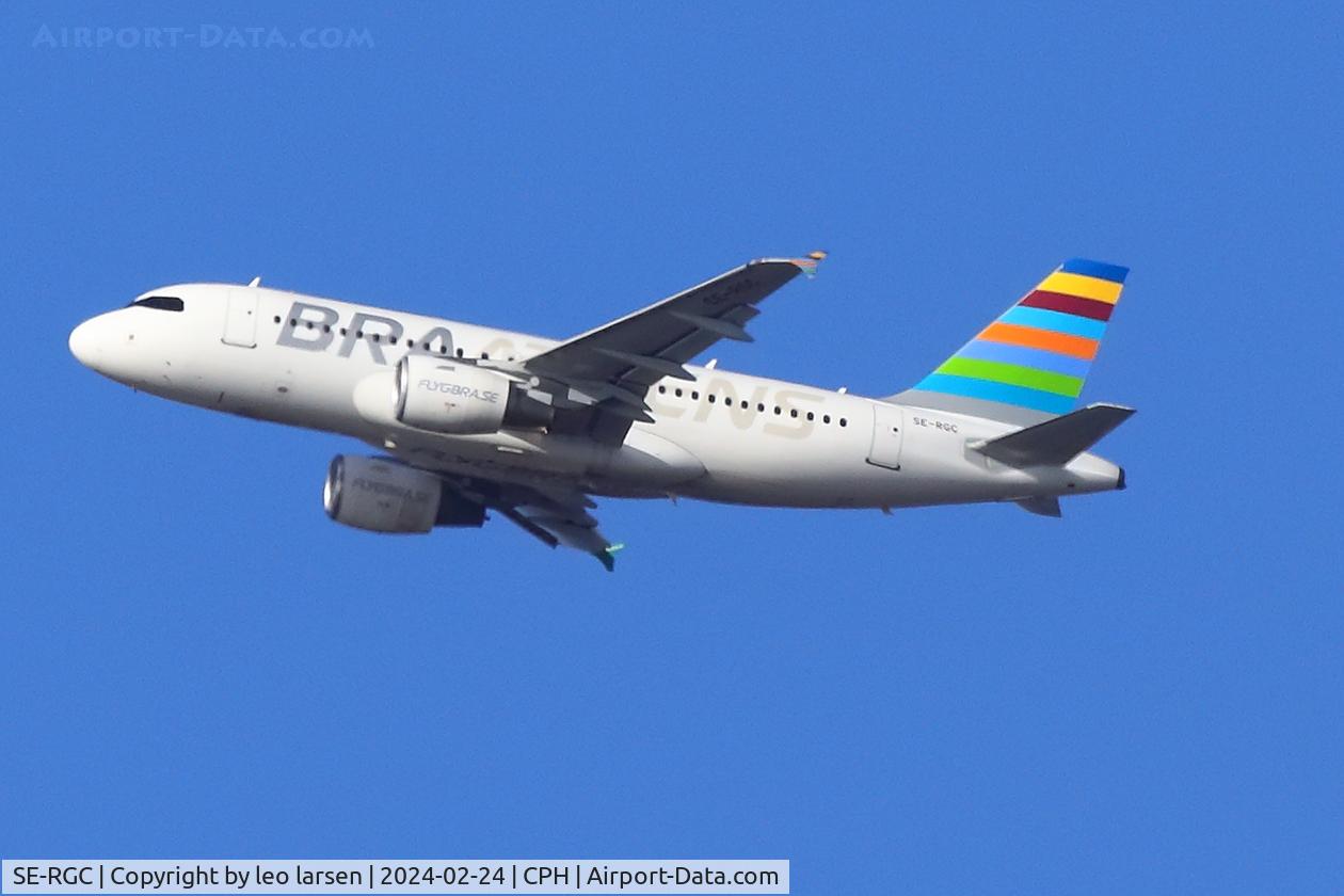 SE-RGC, 2008 Airbus A319-112 C/N 3445, Copenhagen 24.2.2024