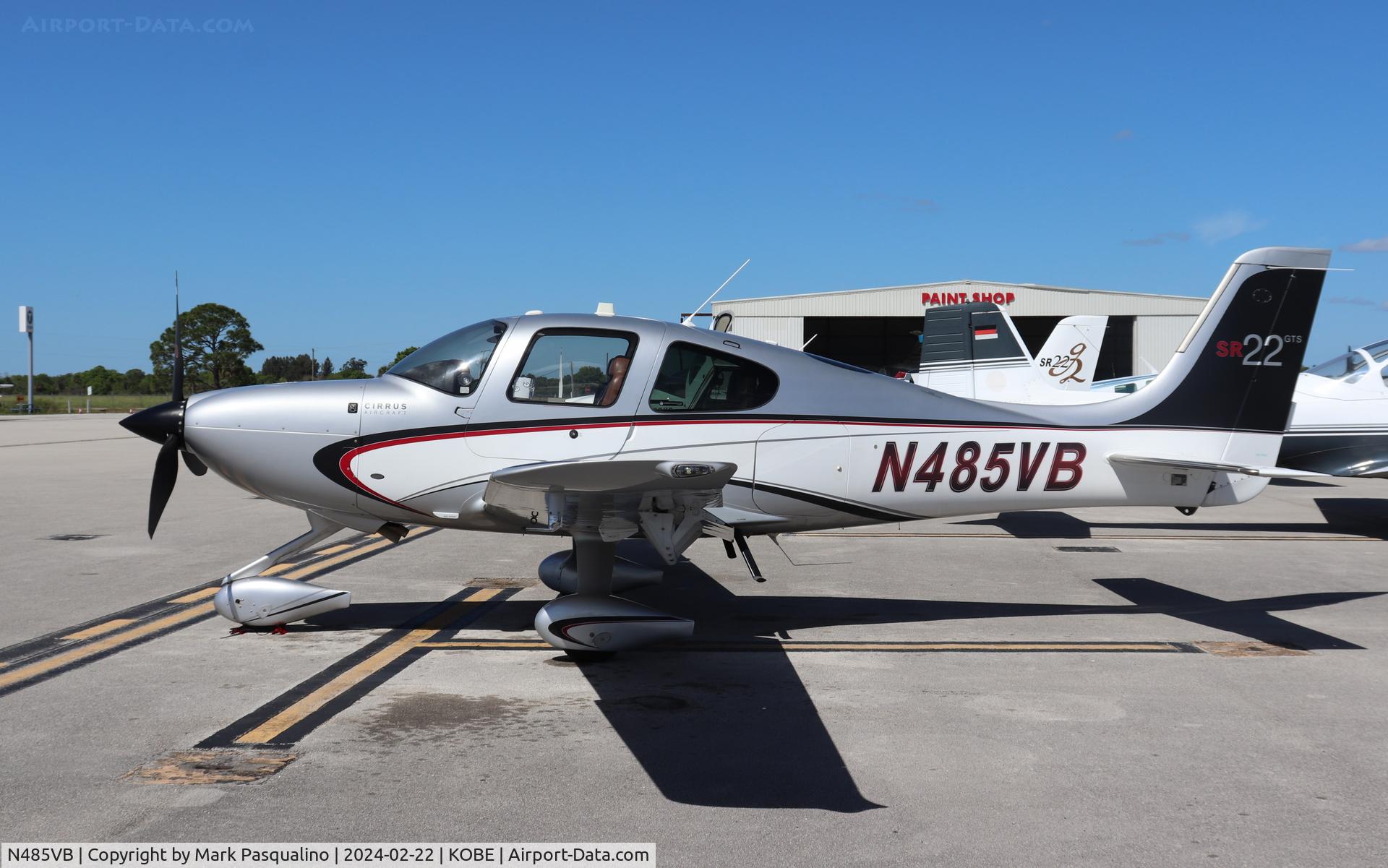 N485VB, 2012 Cirrus SR22 C/N 3867, Cirrus SR22