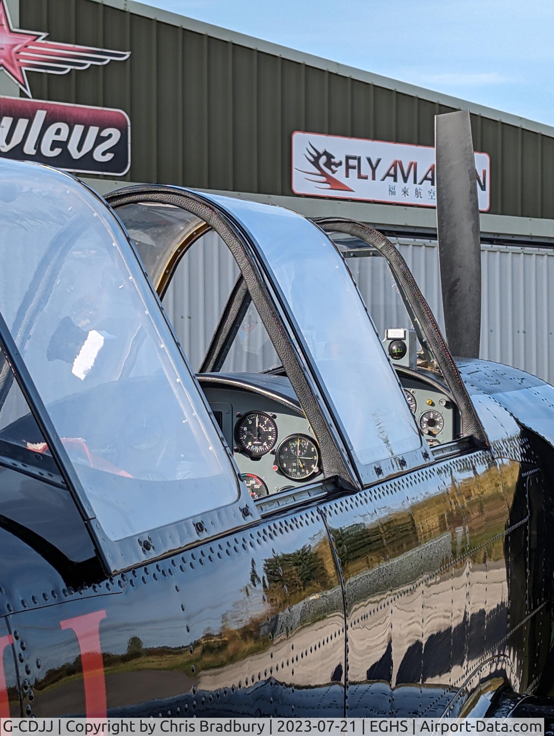 G-CDJJ, 1989 Bacau Yak-52 C/N 899912, G-CDJJ Post restoration 2024