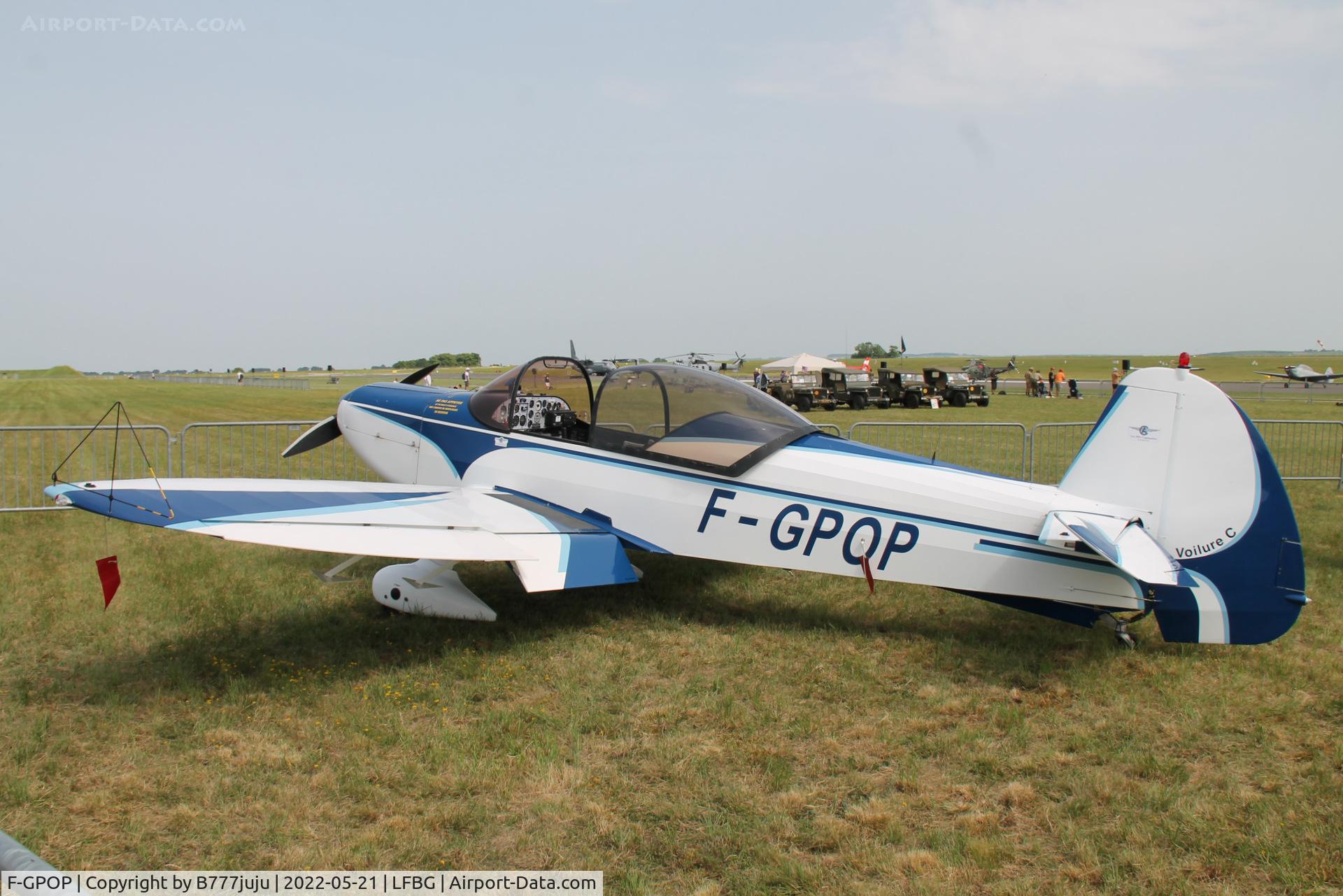 F-GPOP, Mudry CAP-10B C/N 10, during Cognac airshow 2022