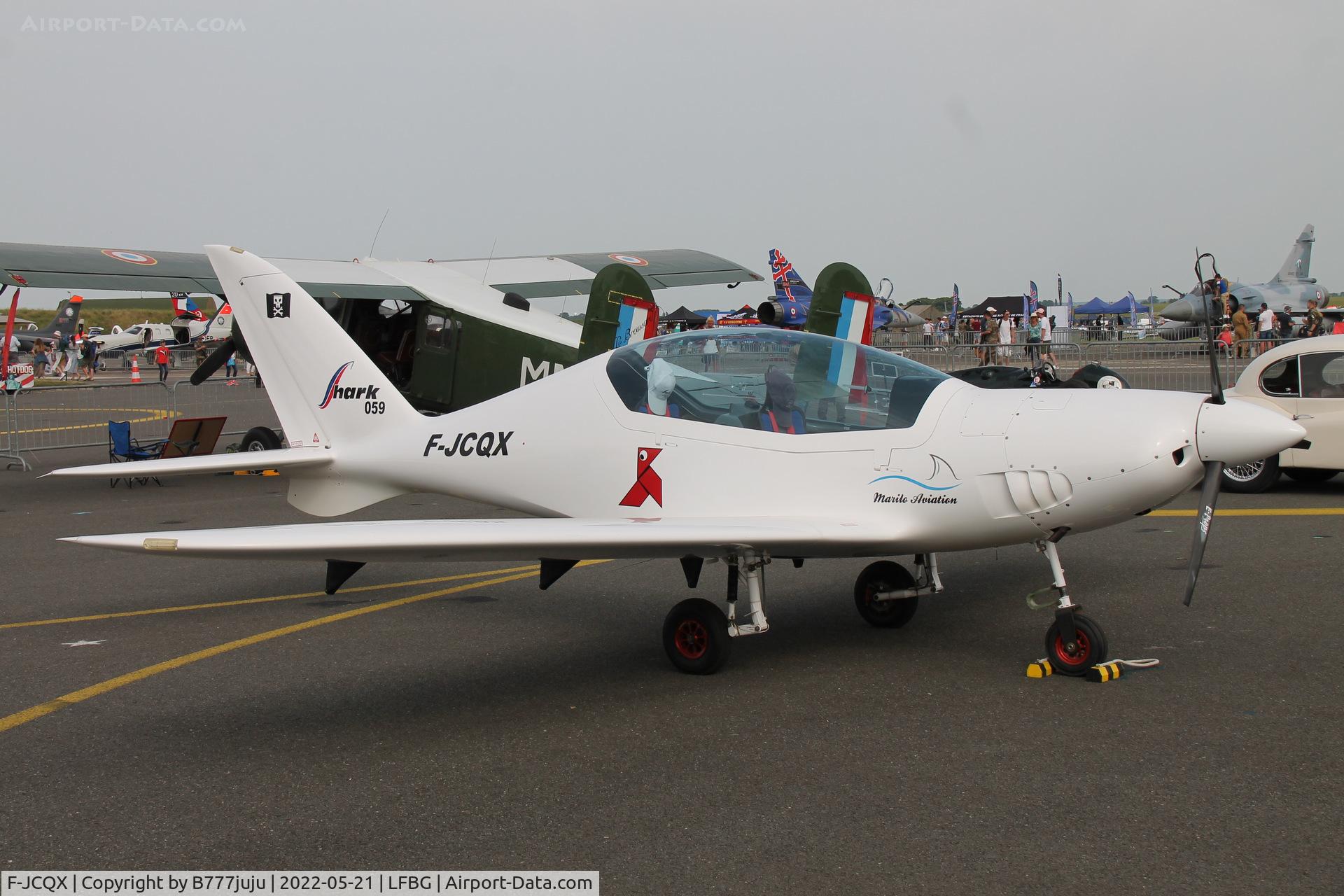 F-JCQX, Shark Aero Shark C/N 059, during Cognac airshow 2022