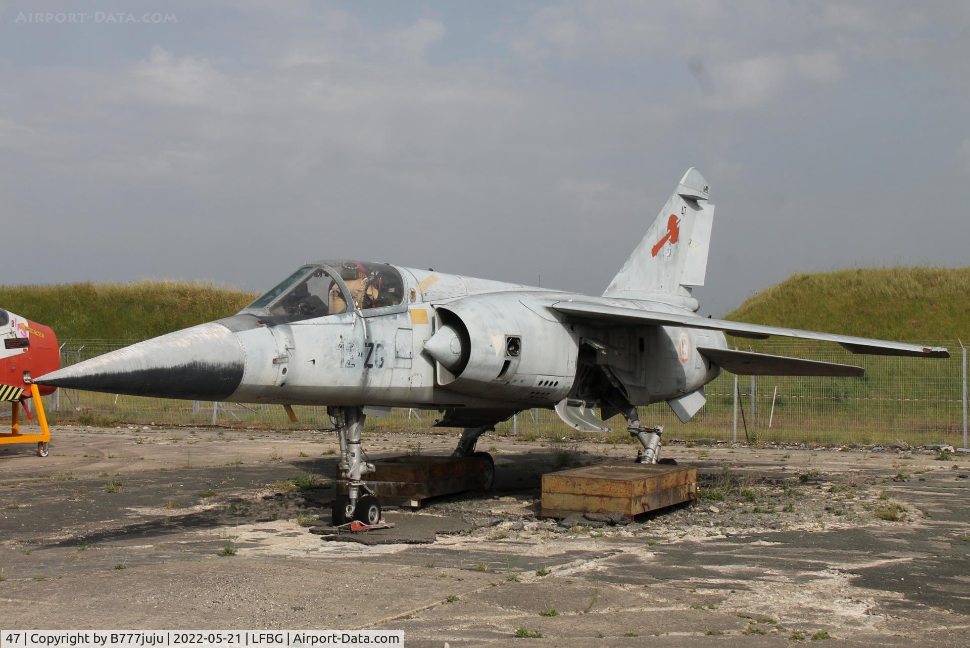 47, Dassault Mirage F.1C C/N 47, during Cognac airshow 2022