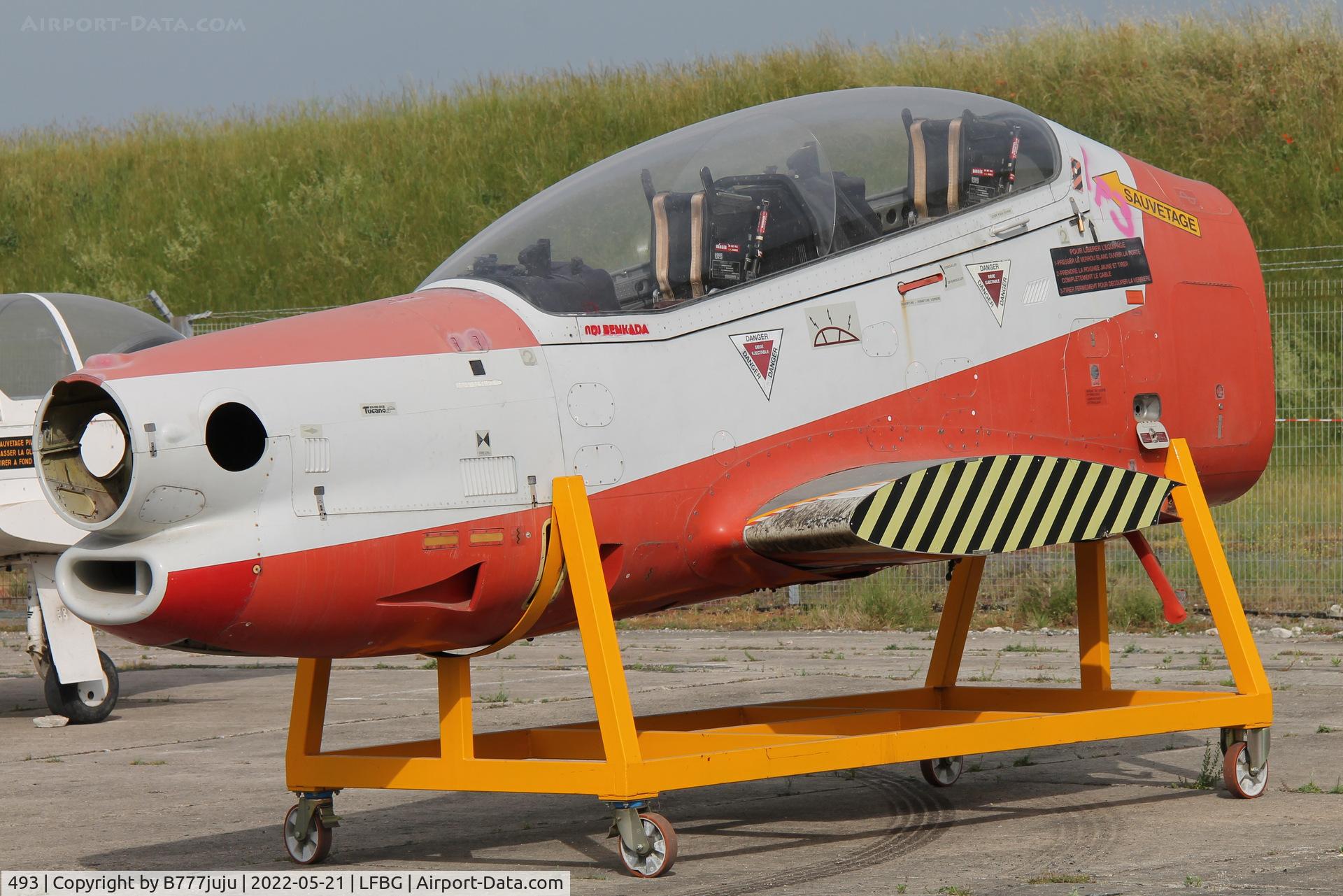 493, Embraer EMB-312F Tucano C/N 312493, during Cognac airshow 2022