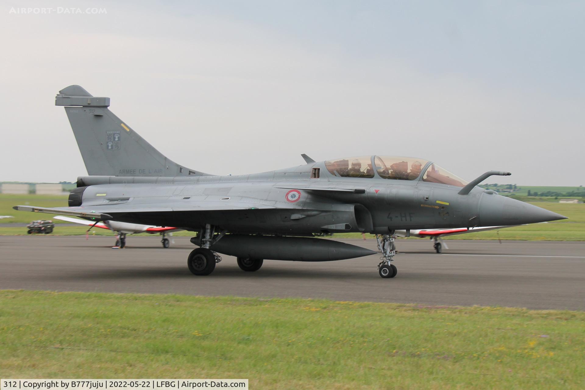 312, Dassault Rafale B C/N 312, during Cognac airshow 2022