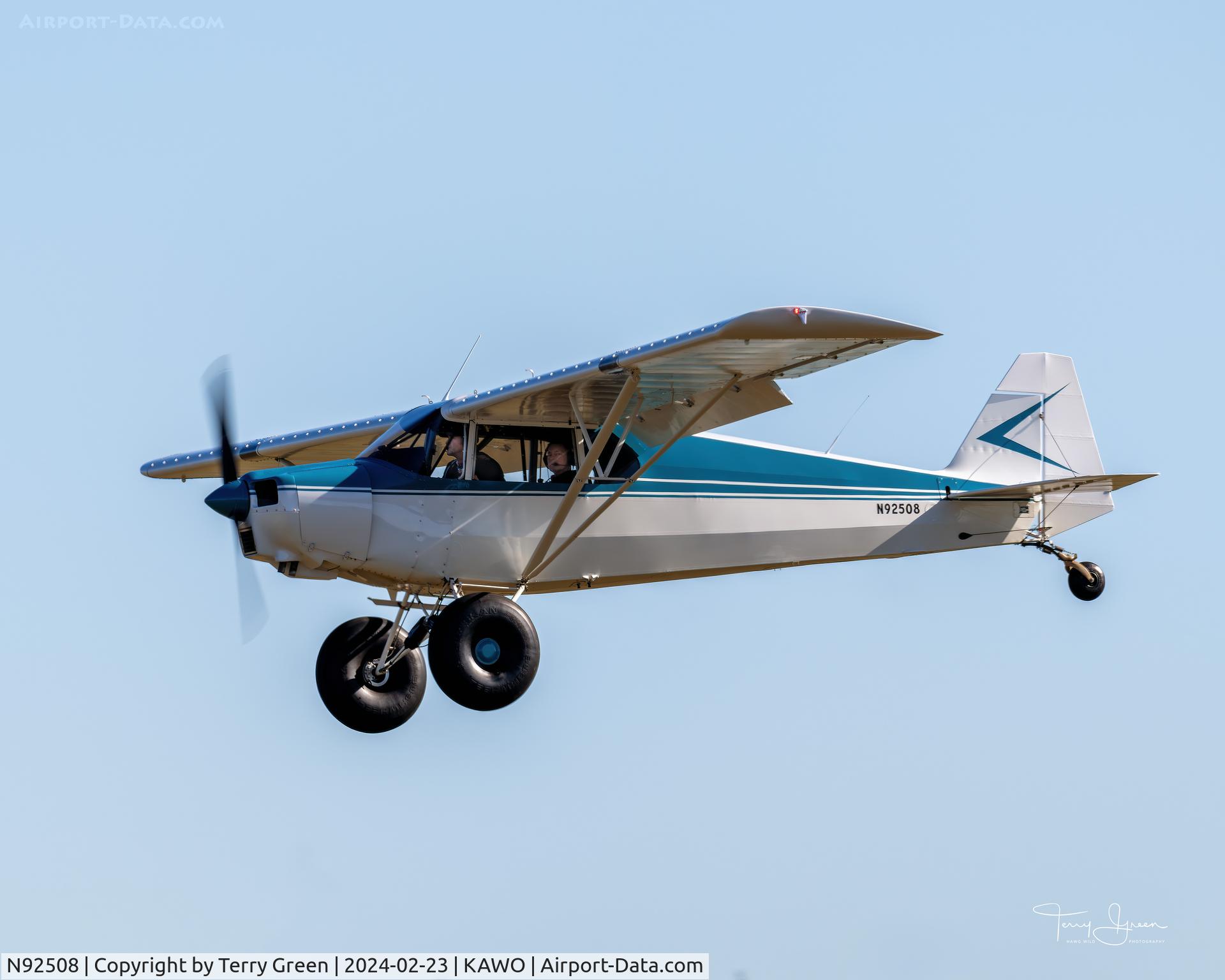 N92508, 1946 Piper PA-12 Super Cruiser C/N 12-31, KAWO