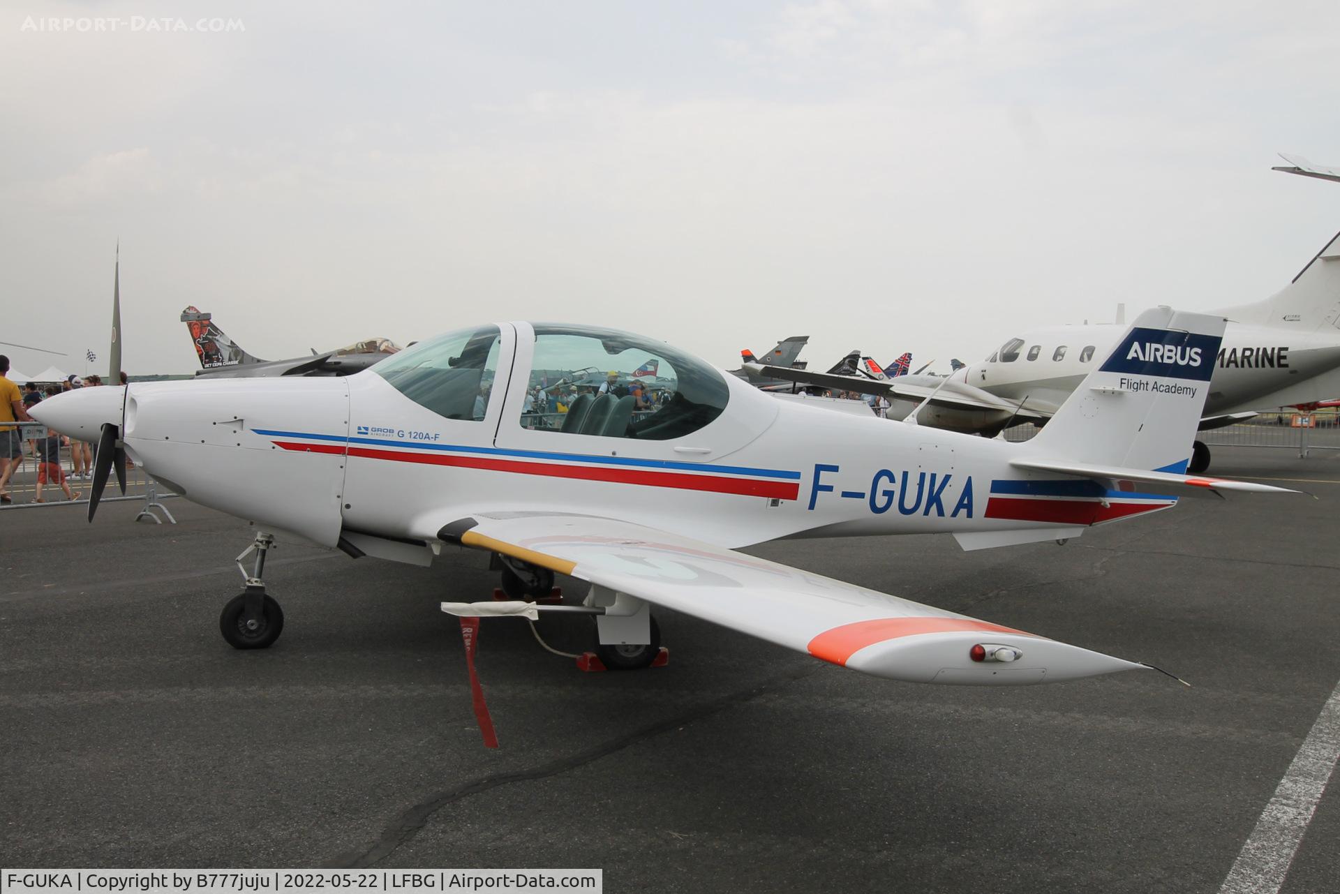 F-GUKA, Grob G-120AF C/N 85035, during Cognac airshow 2022