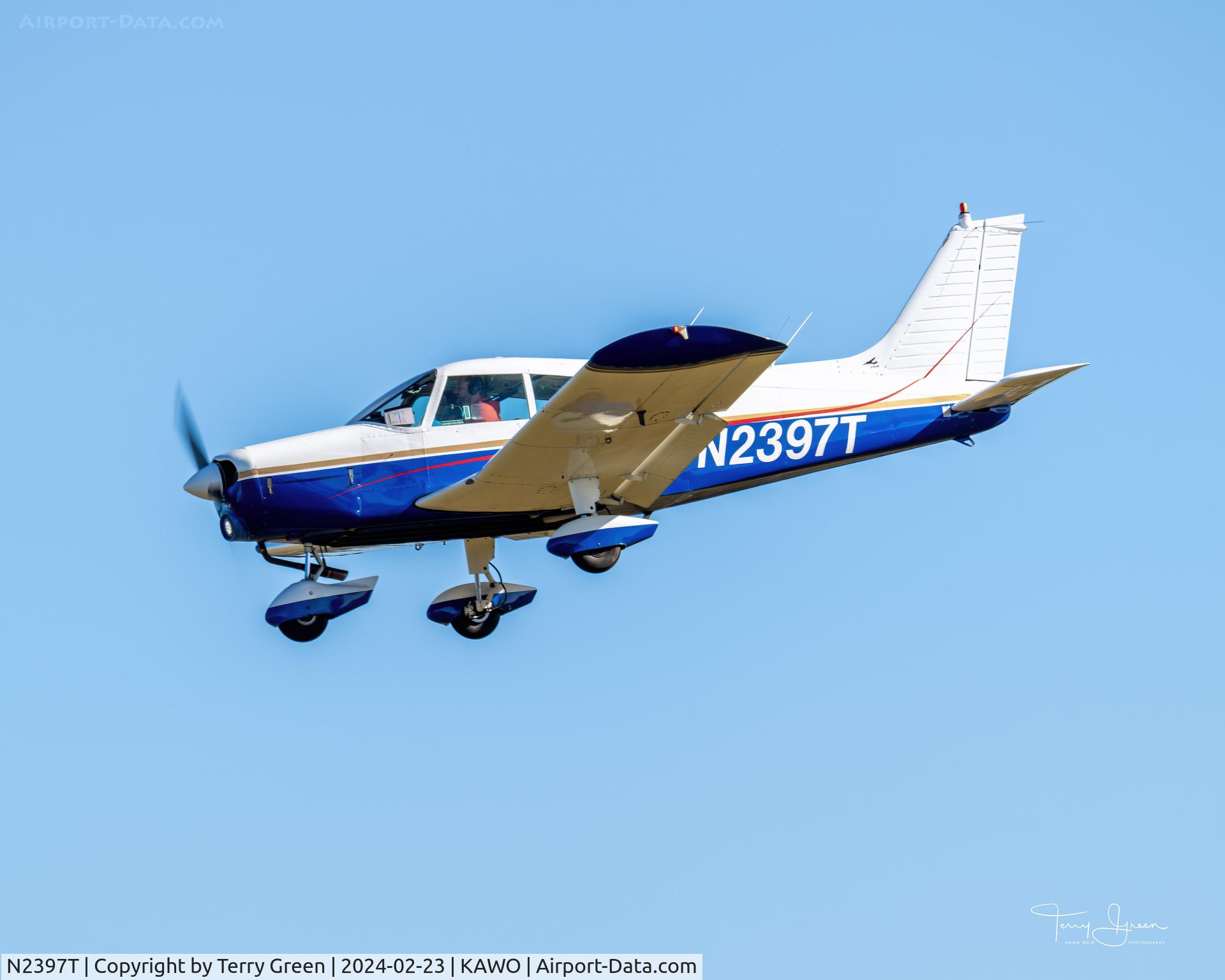 N2397T, 1971 Piper PA-28-140 Cherokee C/N 28-7225070, KAWO