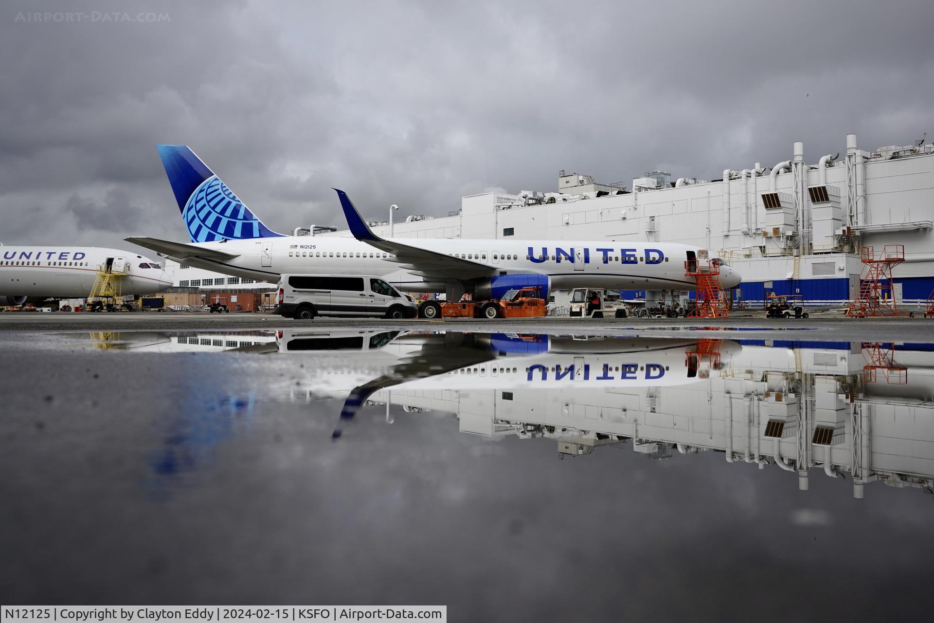 N12125, 1998 Boeing 757-224 C/N 28967, SFO 2024.