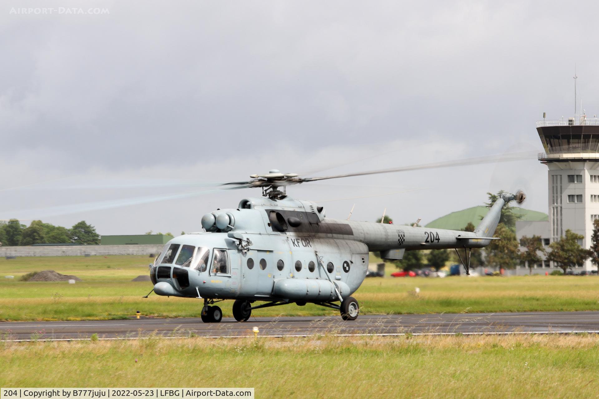204, Mil Mi-8MTV-1 C/N 95837, during Cognac airshow 2022