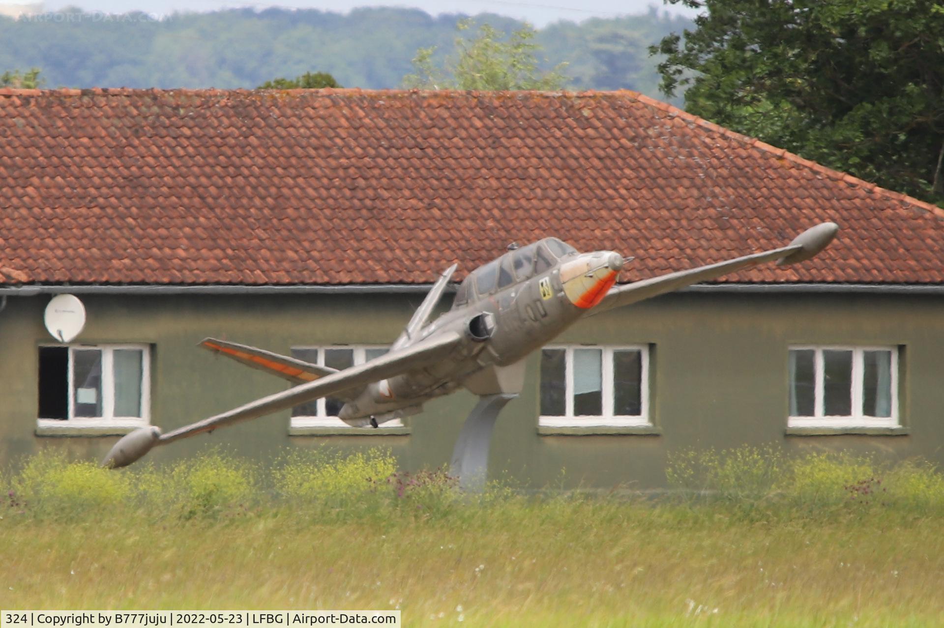 324, Fouga CM-170 Magister C/N 324, during Cognac airshow 2022