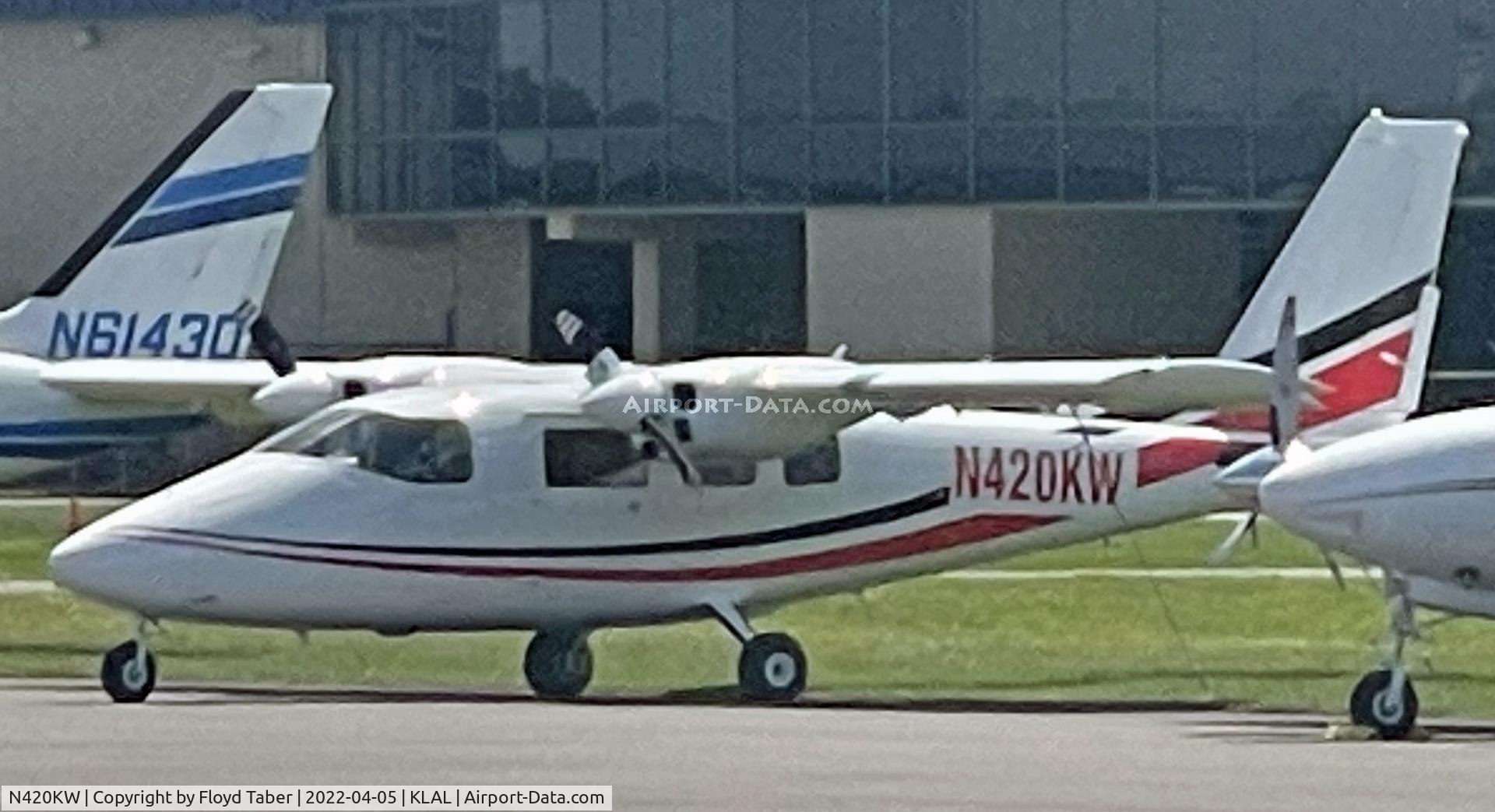N420KW, 1983 PARTENAVIA SPA P.68C C/N 294, SUN N FUN 2022