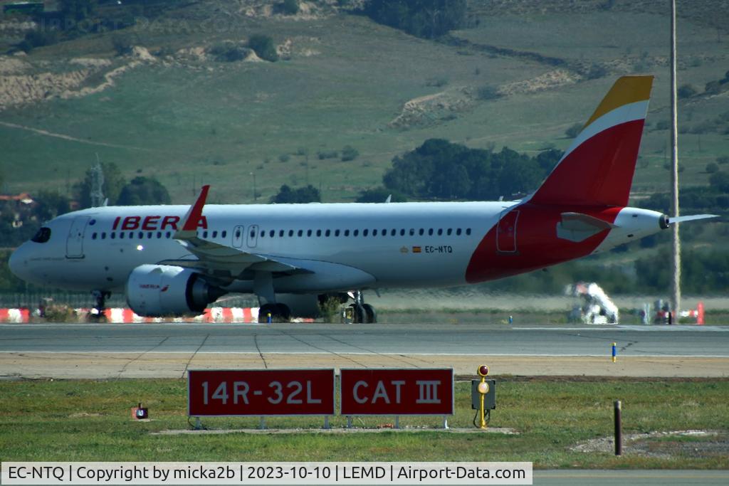 EC-NTQ, 2022 Airbus A320-251N C/N 10869, Taxiing