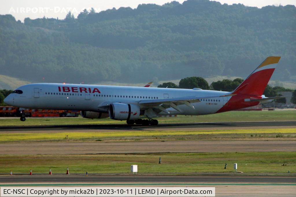 EC-NSC, 2021 Airbus A350-941 C/N 483, Landing