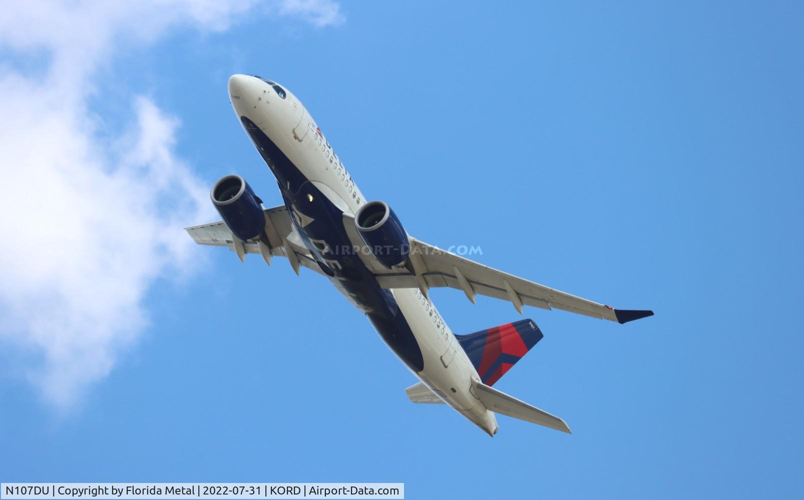 N107DU, 2019 Airbus A220-100 C/N 50026, DAL A221 zx