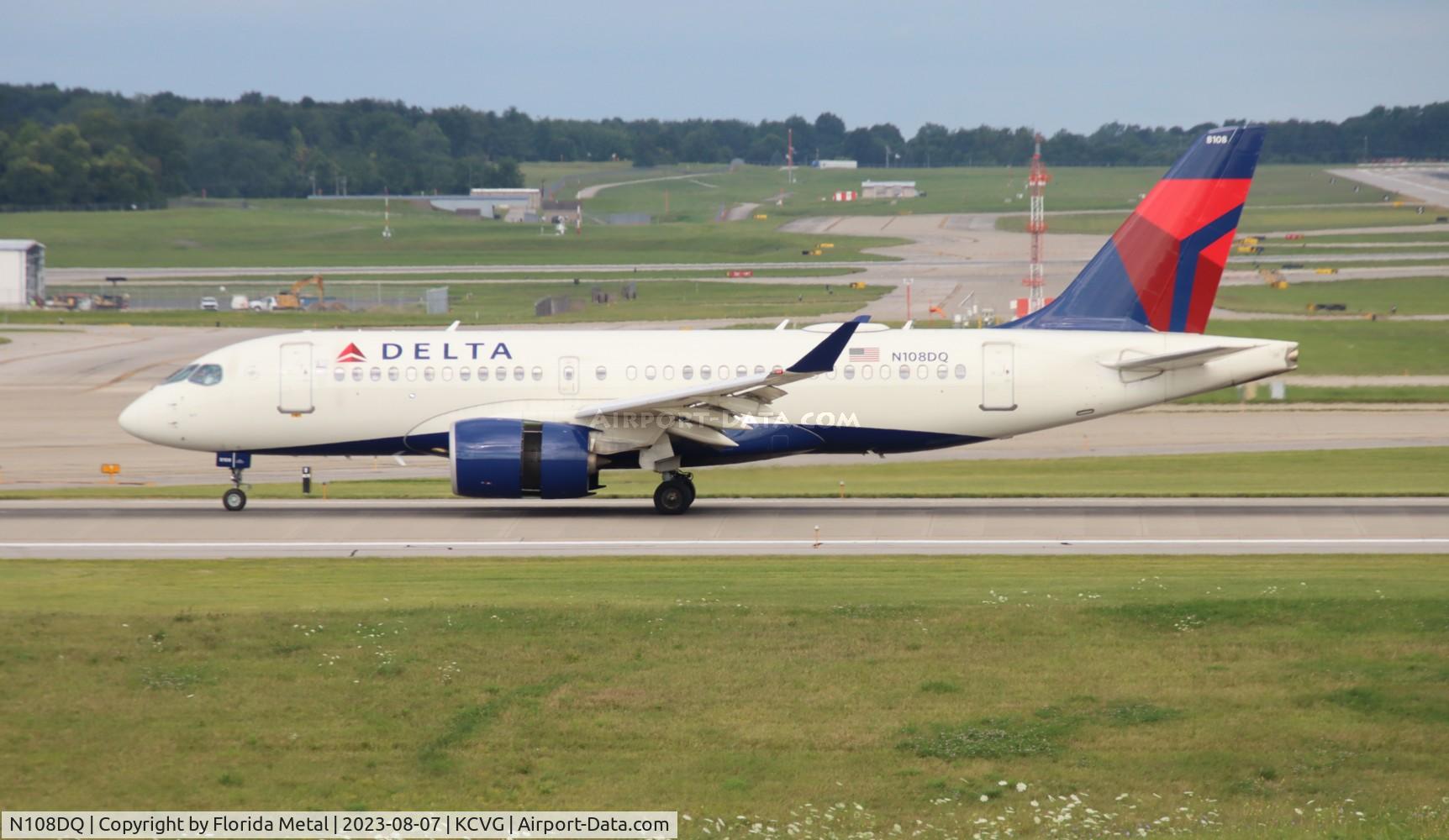 N108DQ, 2019 Airbus A220-100 C/N 50027, DAL A221 zx CVG-LGA