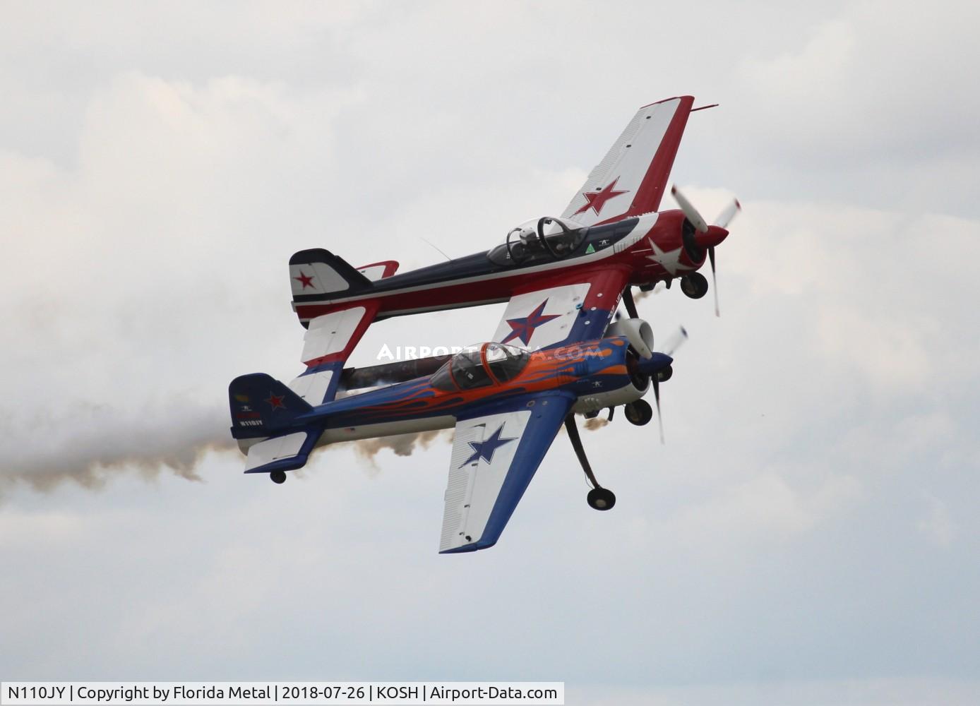 N110JY, 2017 YAK110 LLC Yak-110 C/N 001, OSH 18 zx