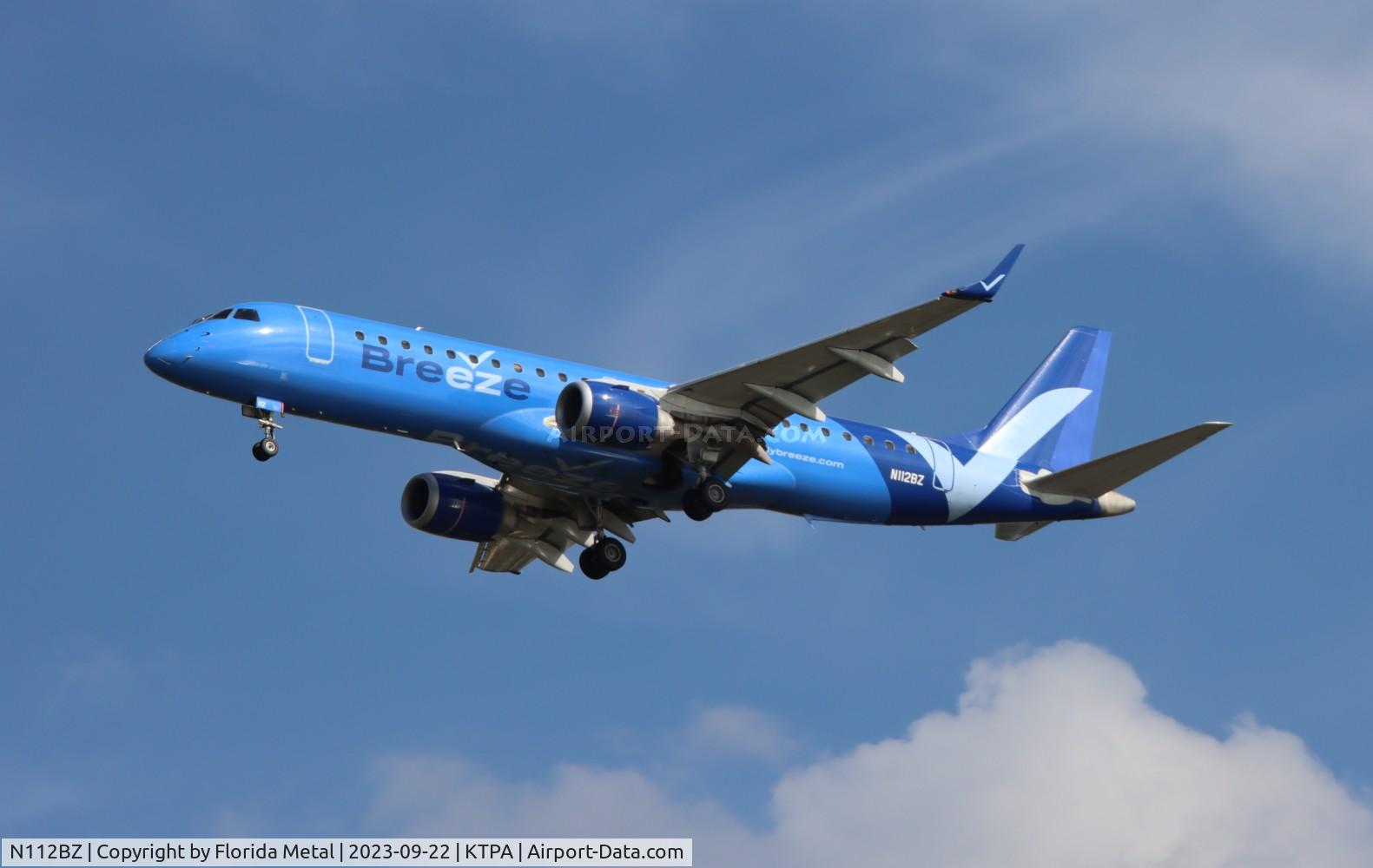 N112BZ, 2007 Embraer 190AR (ERJ-190-100IGW) C/N 19000077, MXY E190 zx PHL-TPA