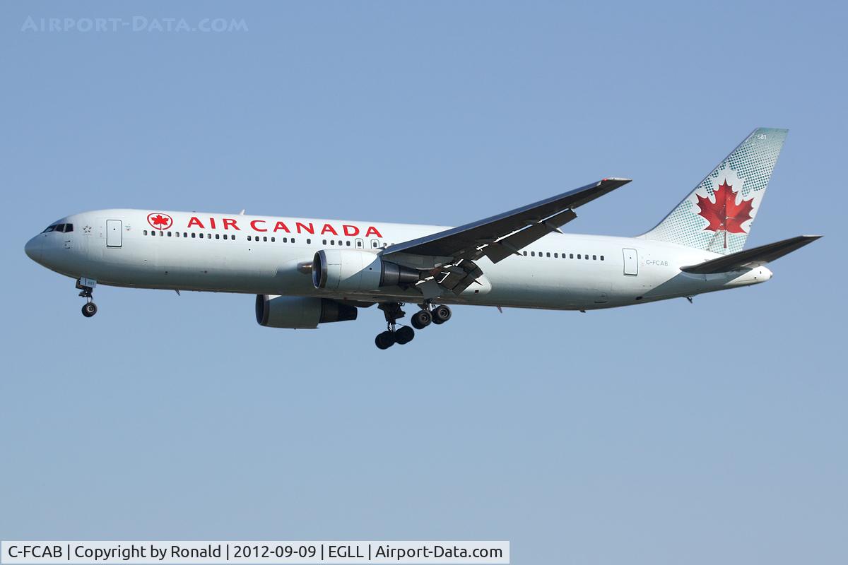 C-FCAB, 1988 Boeing 767-375/ER C/N 24082, at lhr