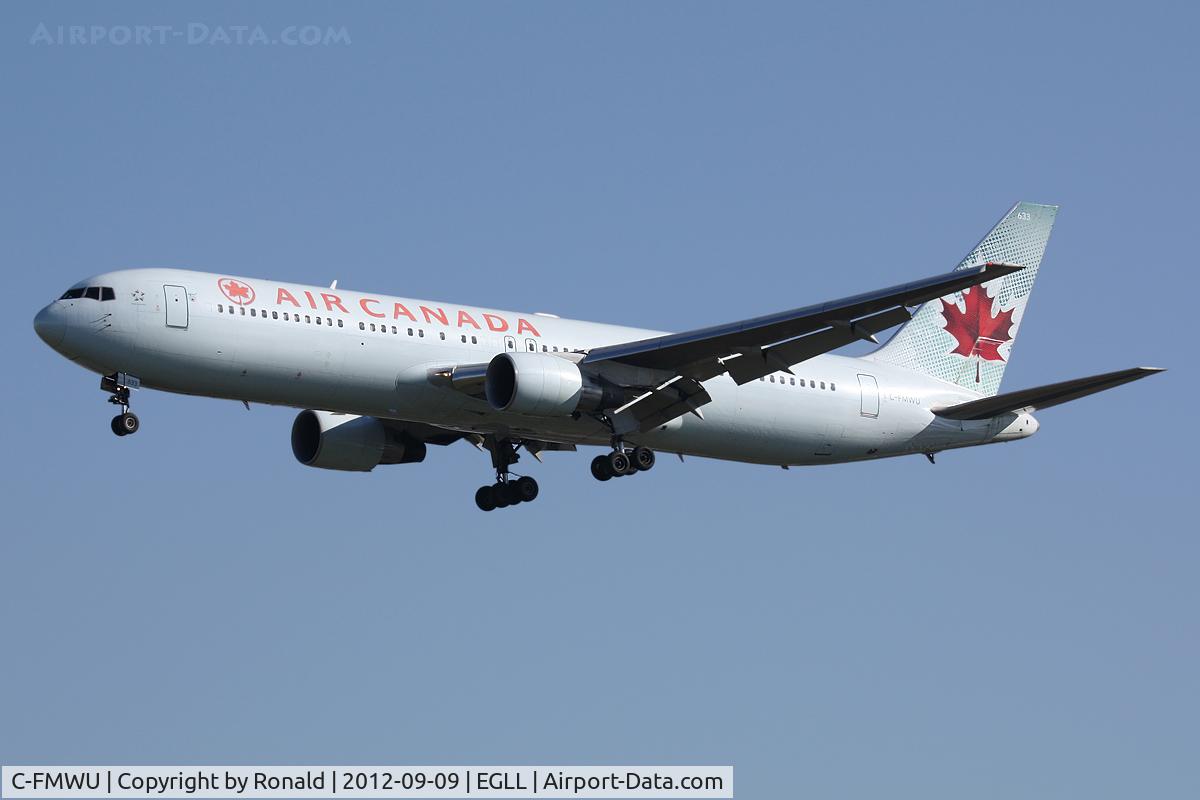 C-FMWU, 1995 Boeing 767-333 C/N 25585, at lhr
