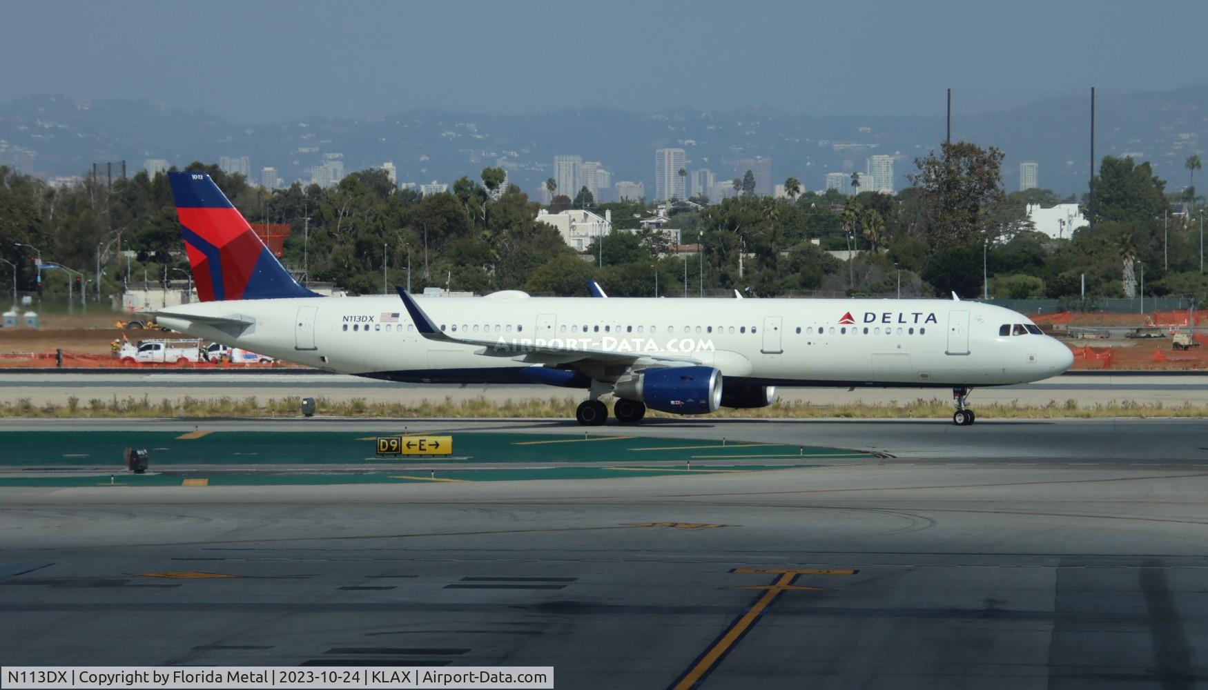N113DX, 2021 Airbus A321-211 C/N 10100, DAL A321 zx