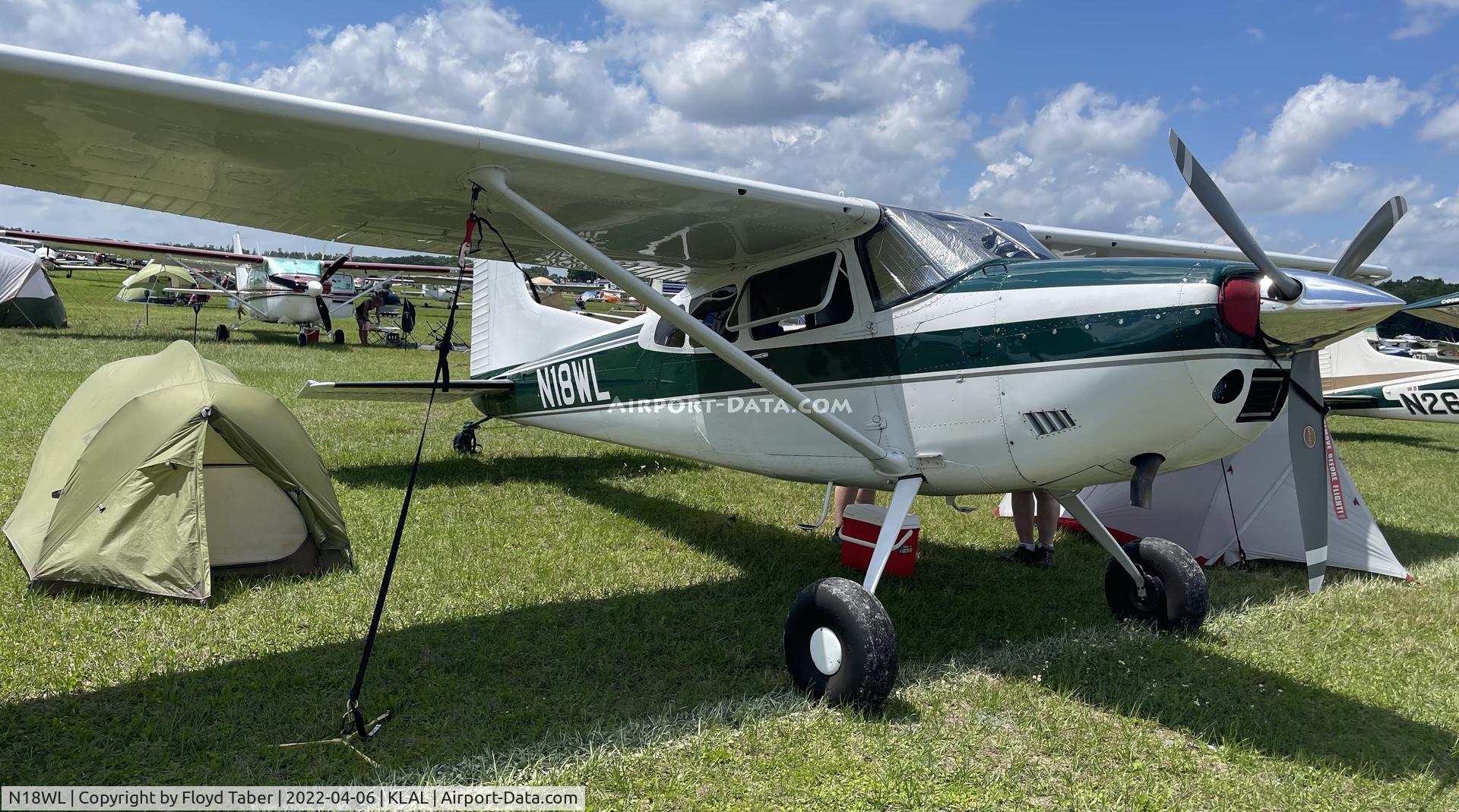 N18WL, 1981 Cessna 180K Skywagon C/N 18053178, Sun n Fun 2022