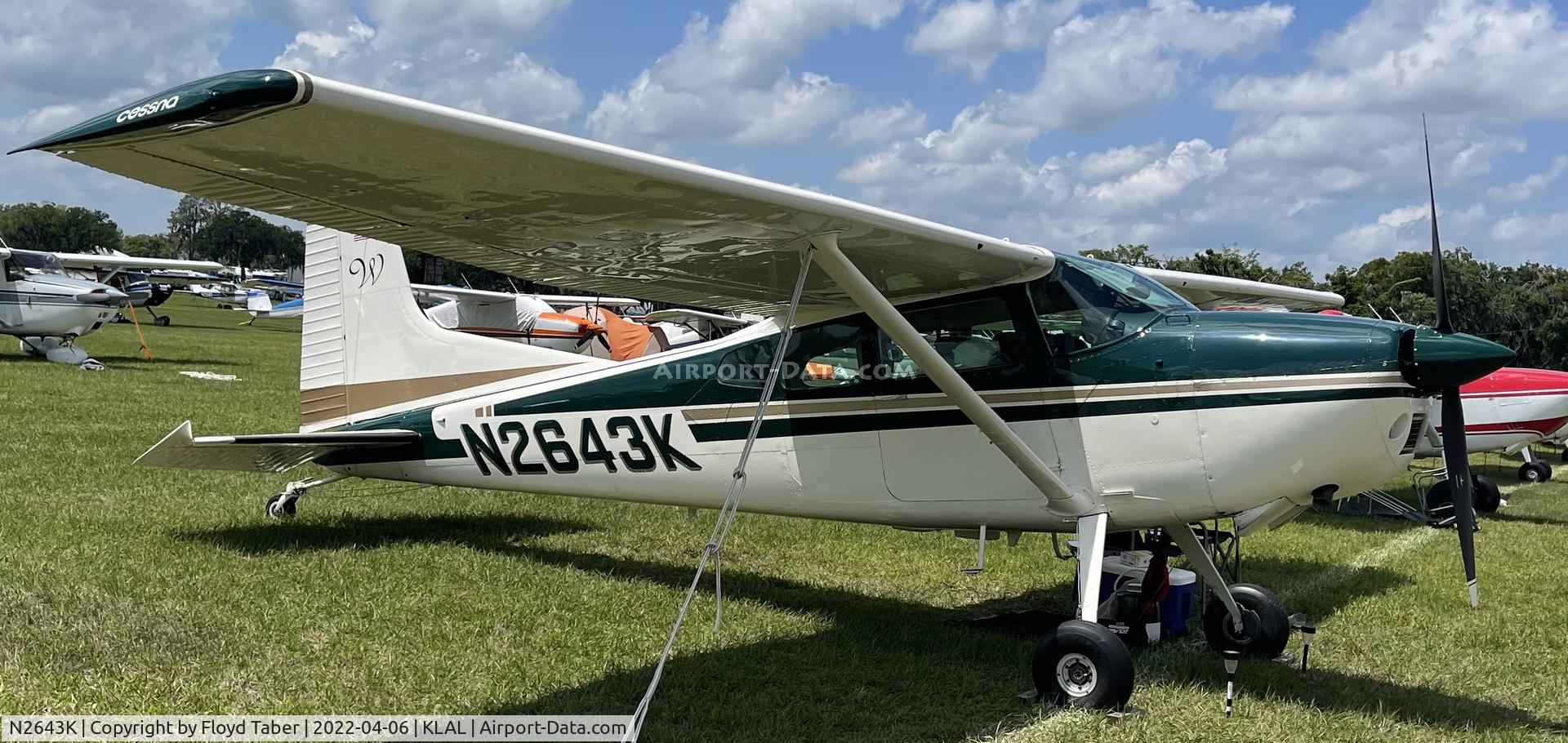 N2643K, 1978 Cessna 180K Skywagon C/N 18053023, SUN N FUN 2022