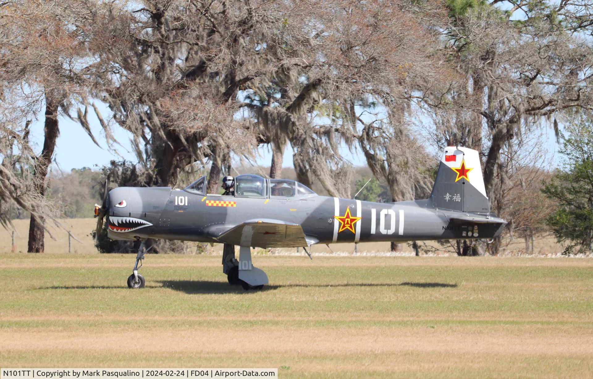 N101TT, 1985 Nanchang CJ-6 C/N 4132016, Nanchang CJ-6