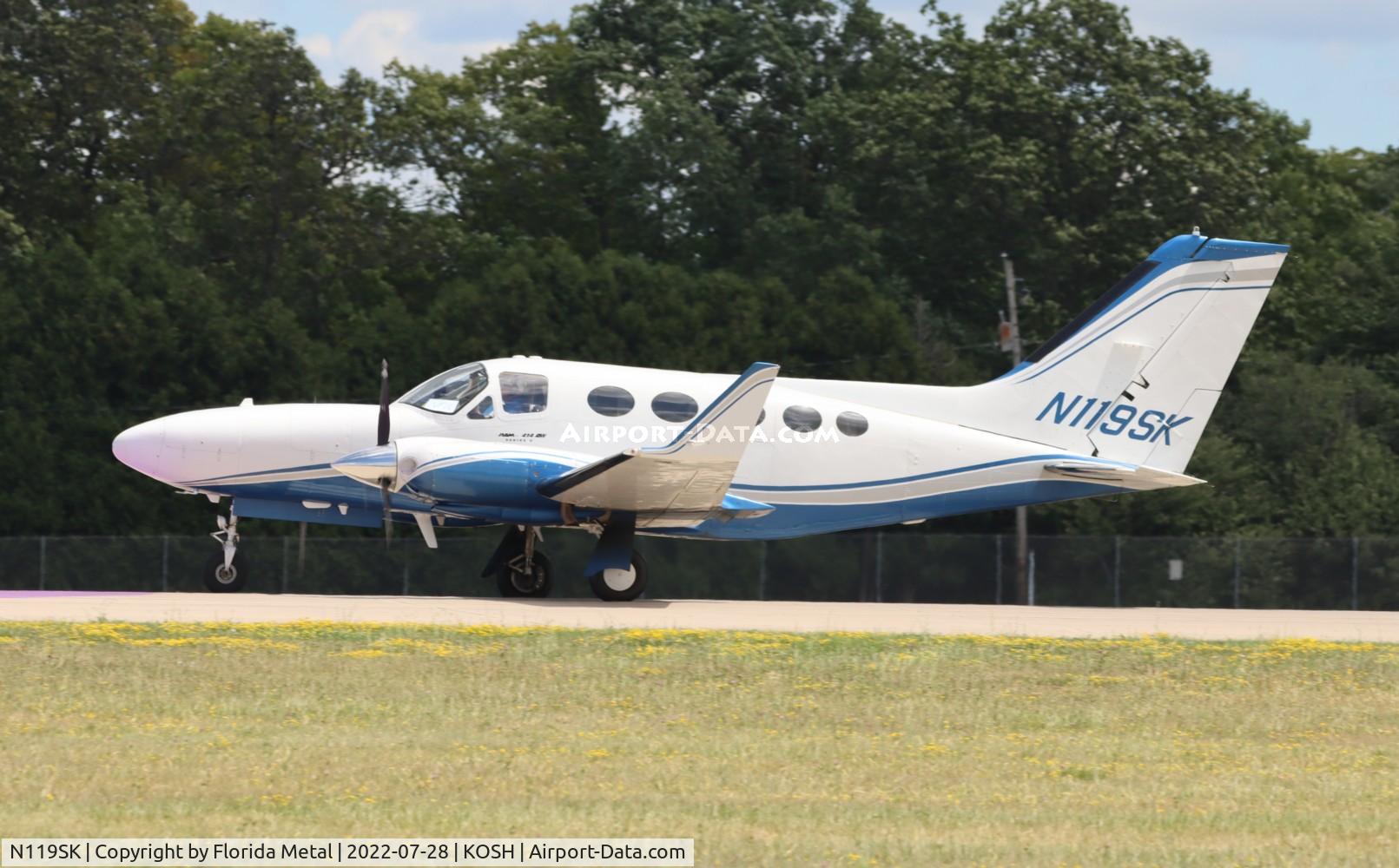 N119SK, 1981 Cessna 414A Chancellor Chancellor C/N 414A-0660, C414 zx