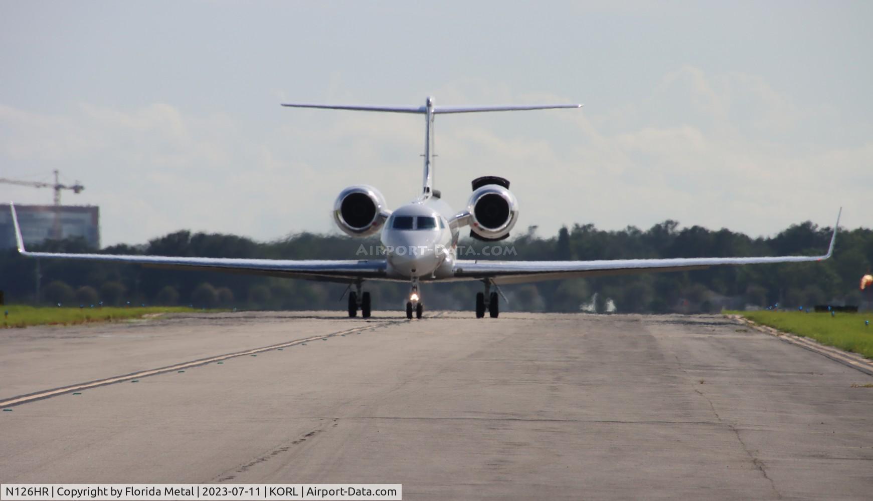 N126HR, 2013 Gulfstream Aerospace GV-SP (G550) C/N 5436, ORL zx