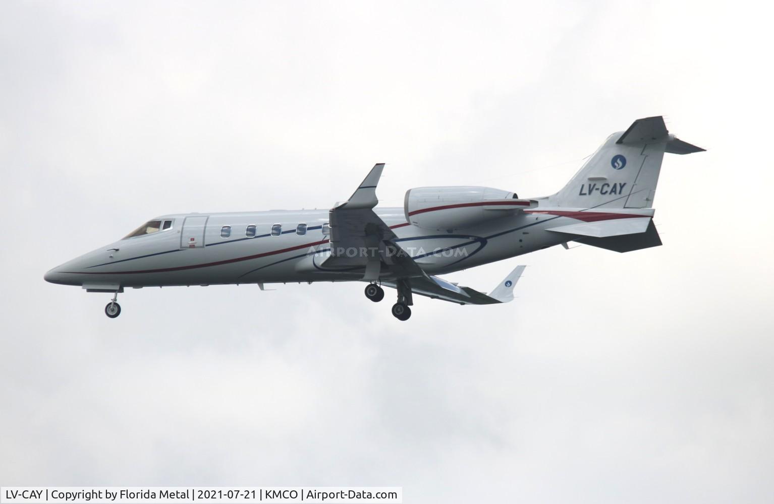 LV-CAY, 2001 Learjet 60 C/N 234, Lear 60 zx