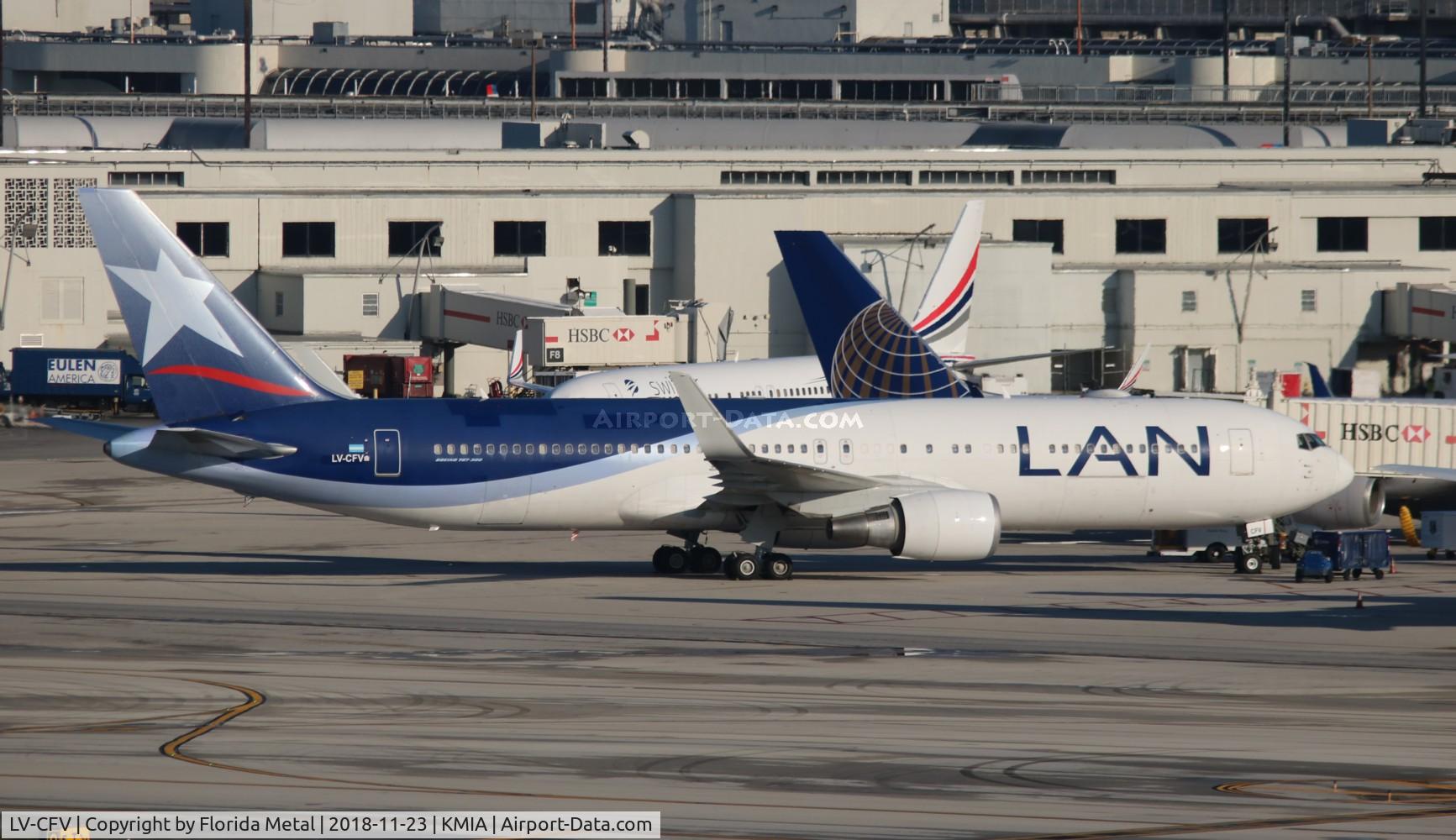 LV-CFV, 2006 Boeing 767-316/ER C/N 34629, DSM 763 zx