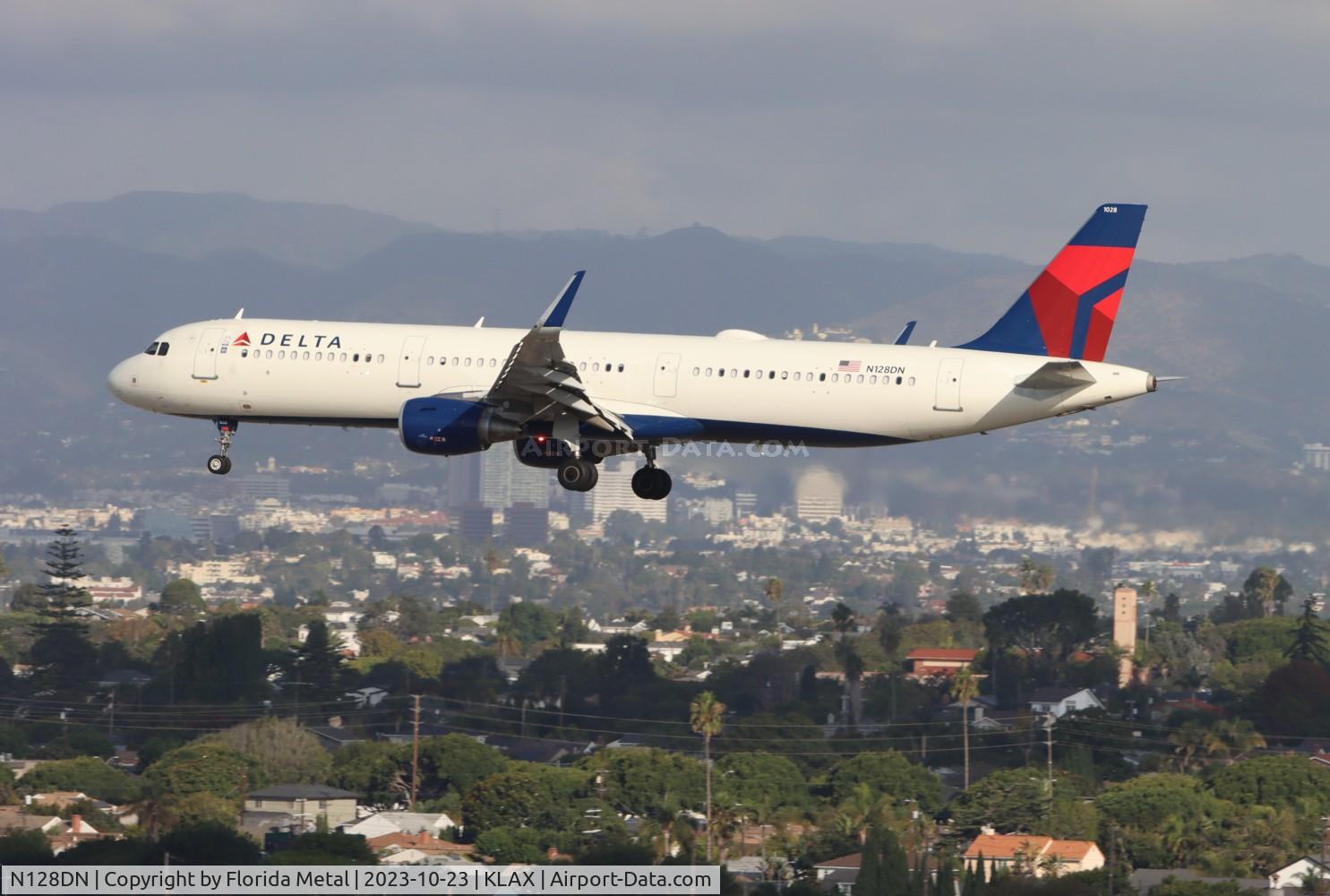 N128DN, 2021 Airbus A321-211 C/N 10300, DAL A321 zx TPA-LAX