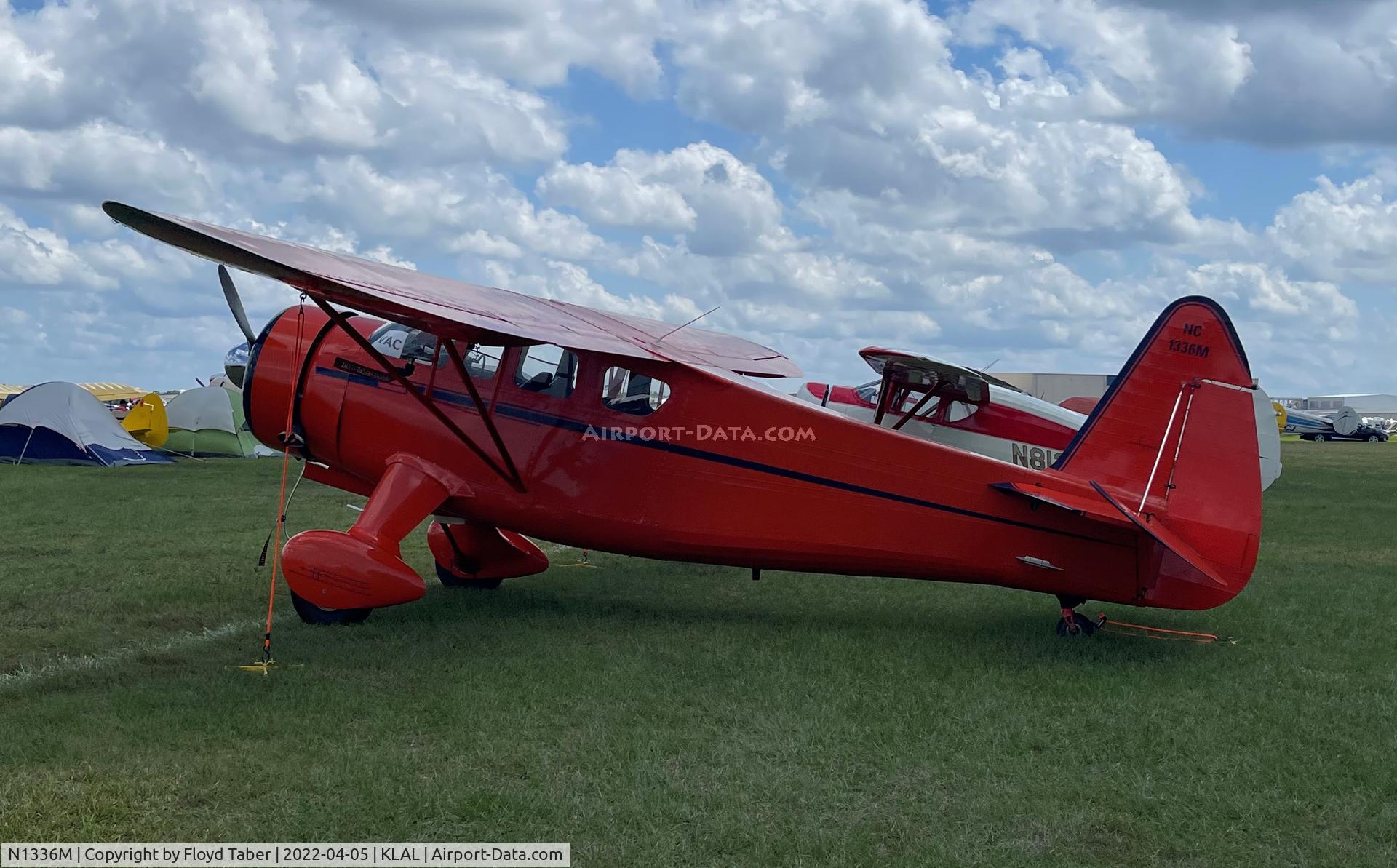 N1336M, 1943 Howard Aircraft DGA-15P C/N 1714, SUN N FUN 2022