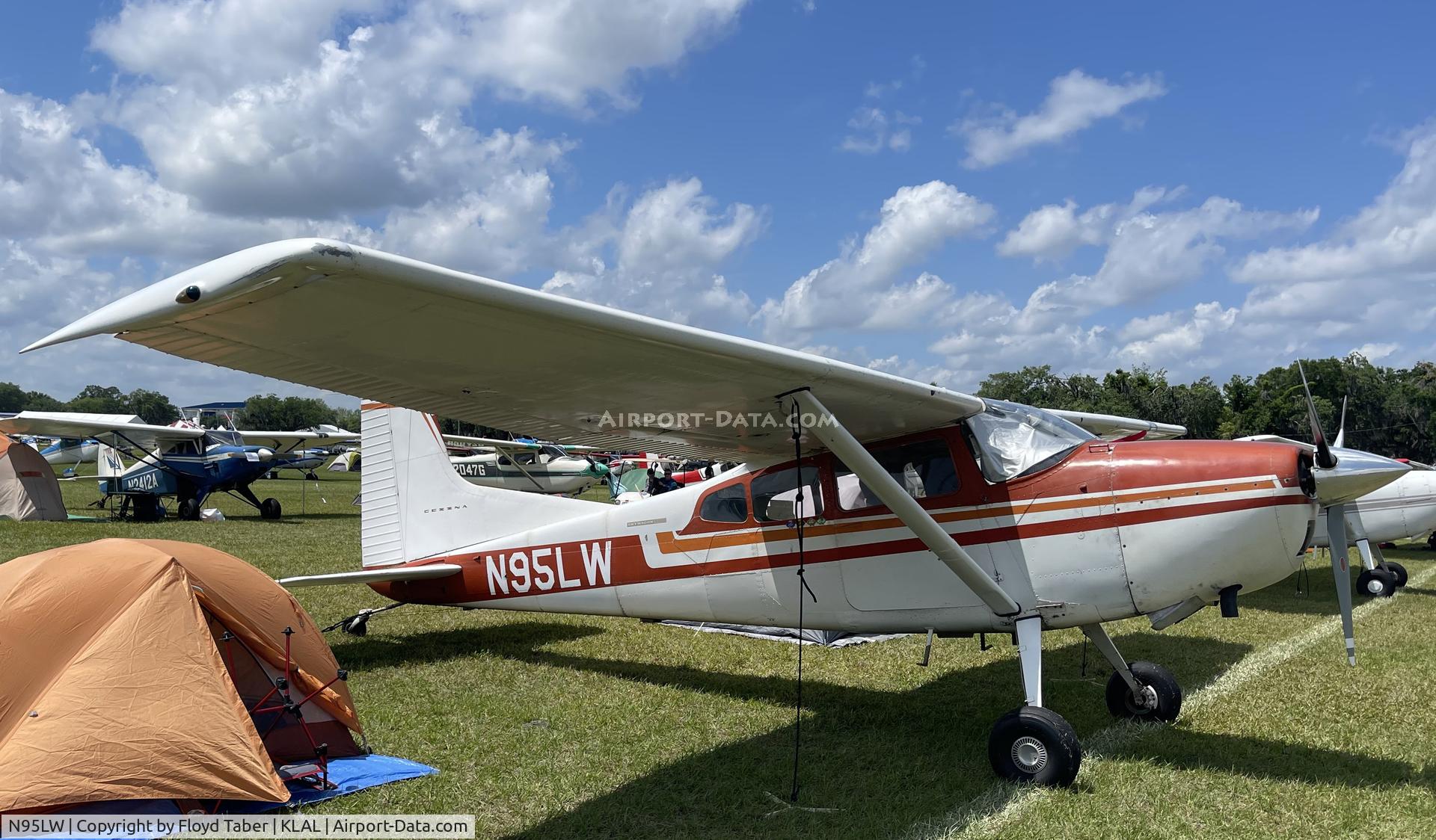 N95LW, 1967 Cessna A185E Skywagon 185 C/N 1851185, SUN N FUN 2022