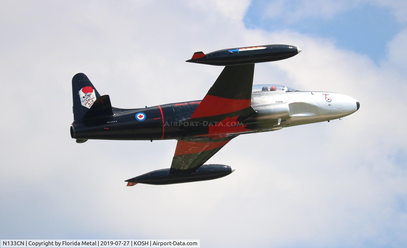 N133CN, Canadair CT-133 Silver Star C/N T33-052, CT-133 zx