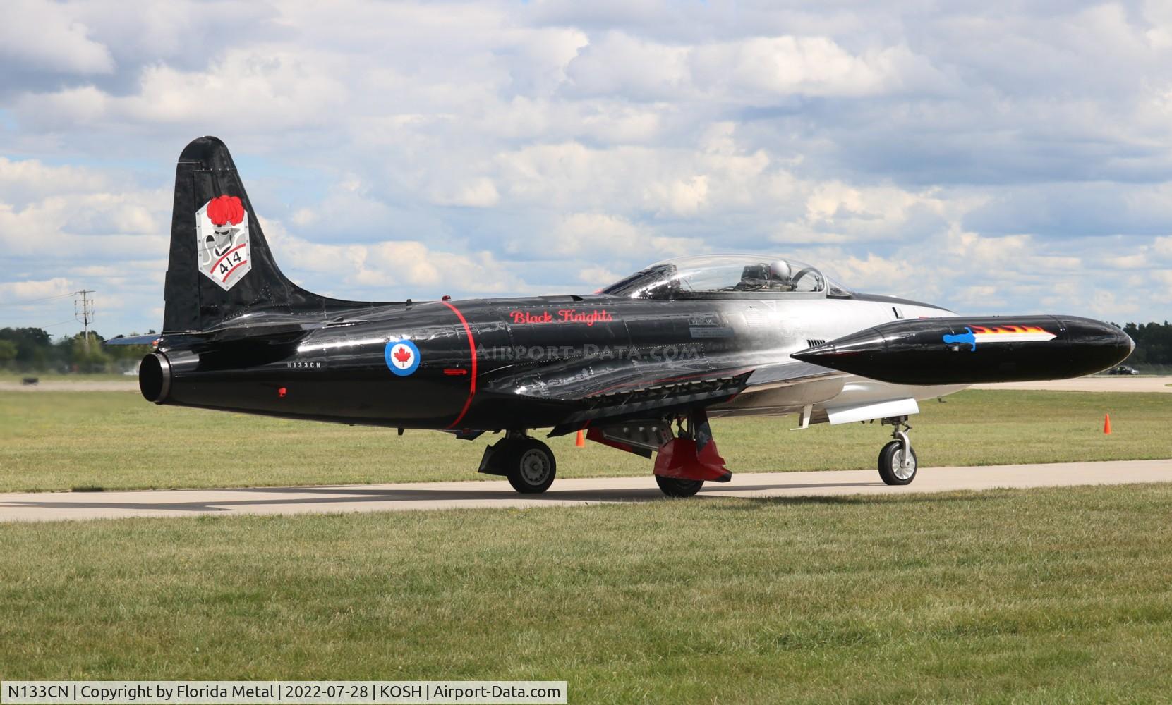 N133CN, Canadair CT-133 Silver Star C/N T33-052, OSH 22 zx