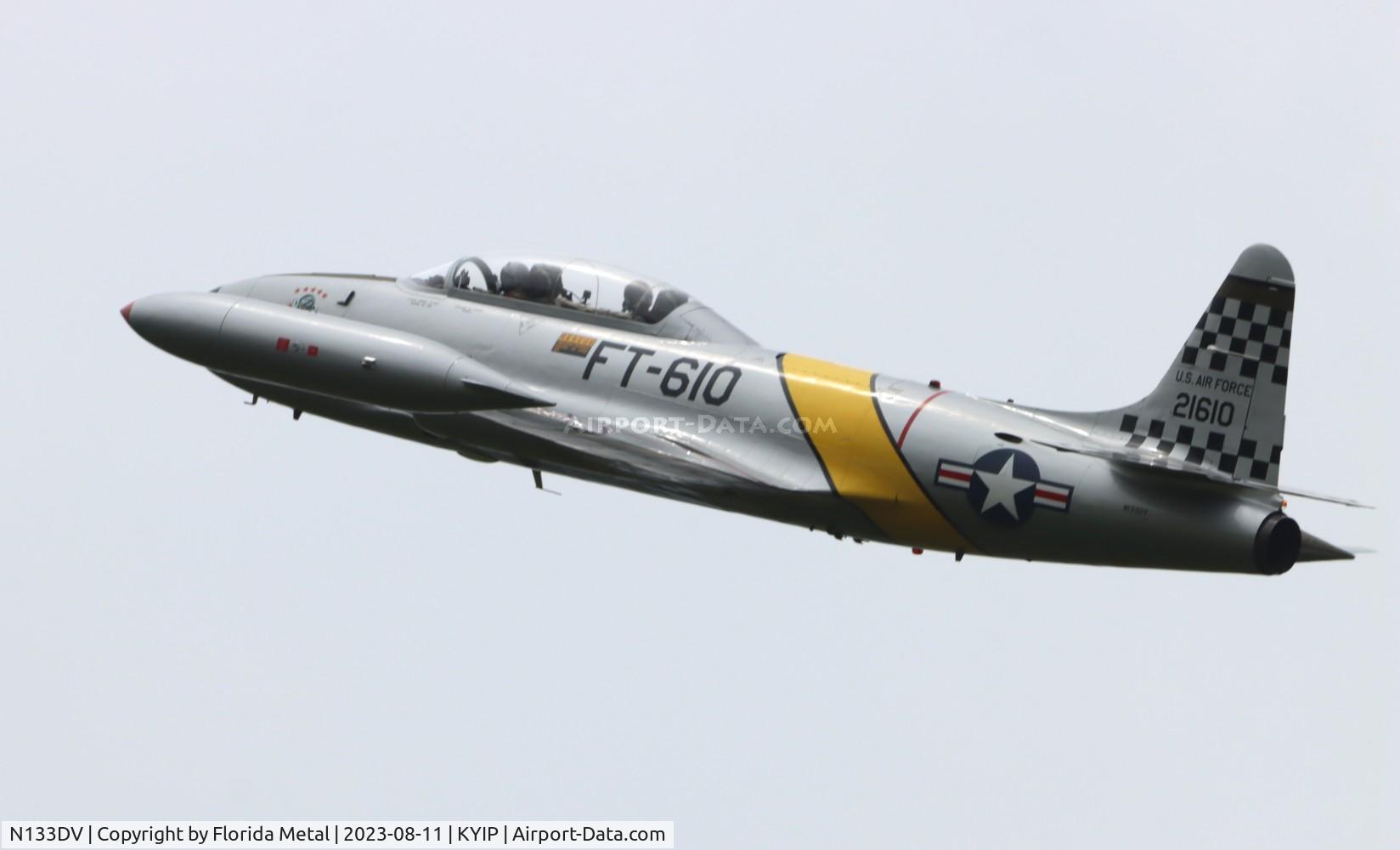 N133DV, 1959 Canadair CT-133 Silver Star 3 C/N T33-610, T-33 zx