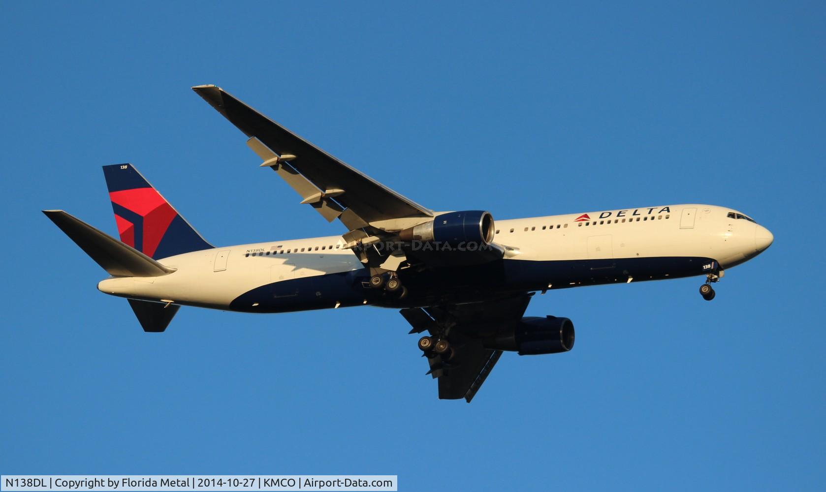 N138DL, 1991 Boeing 767-332 C/N 25409, DAL 763 zx ATL-MCO