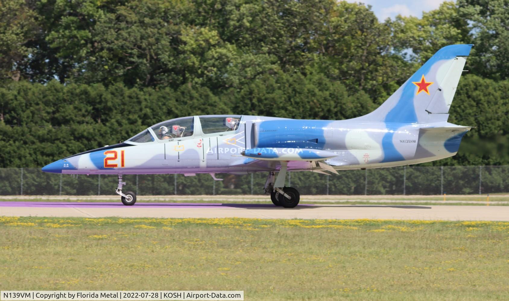 N139VM, 1980 Aero L-39C Albatros Albatros C/N 31634, L-39 zx