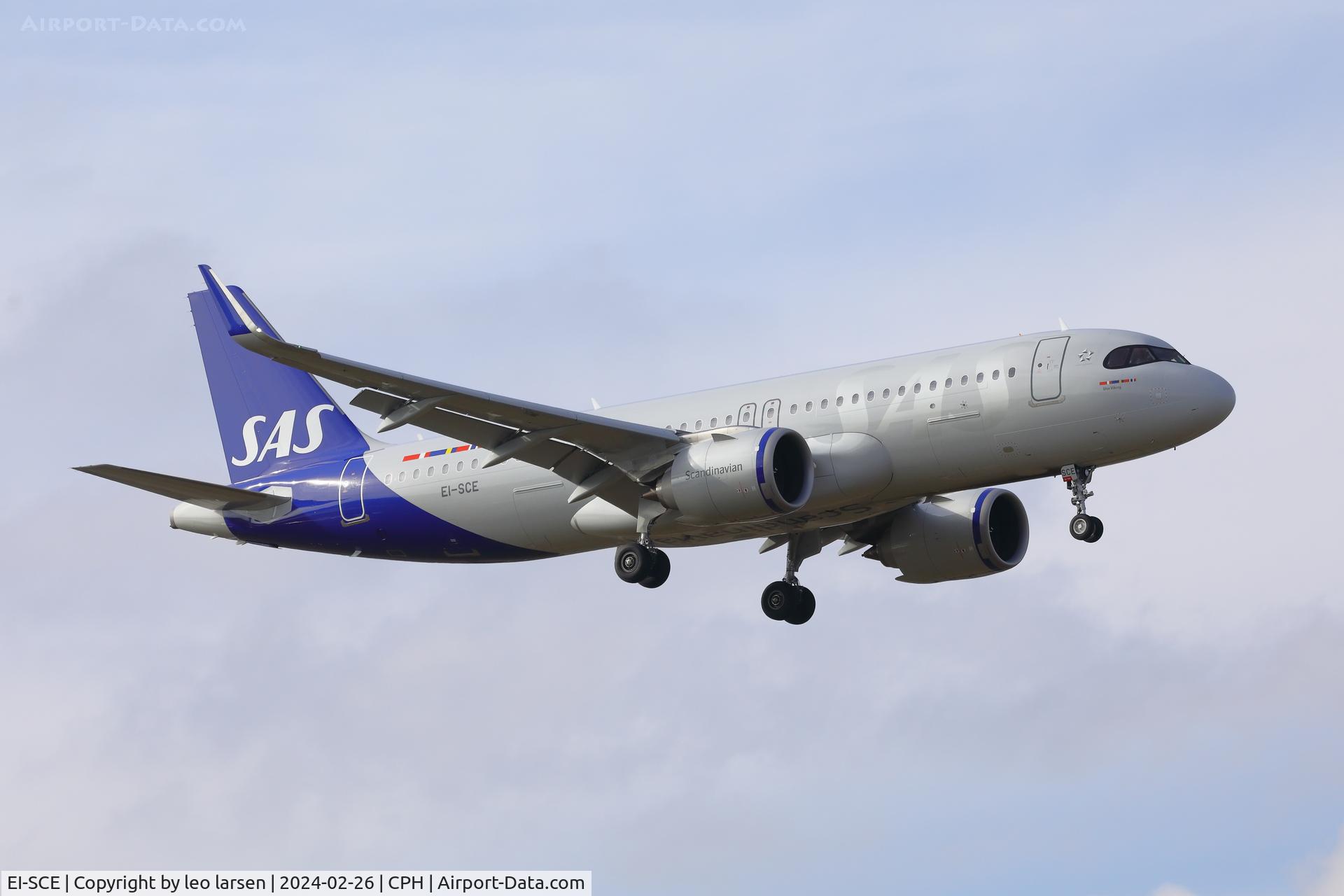 EI-SCE, 2023 Airbus A320-251N C/N 11767, Copenhagen l/d R-04L 26.2.2024