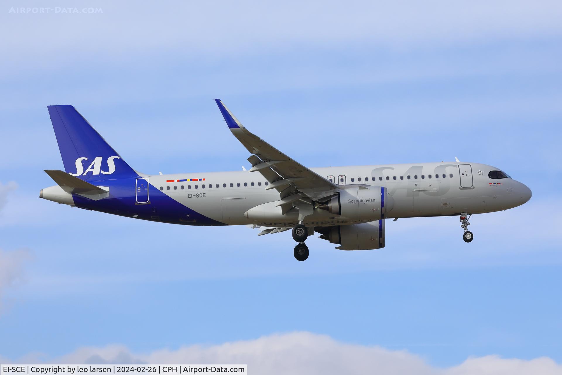 EI-SCE, 2023 Airbus A320-251N C/N 11767, Copenhagen 26.2.2024 l/d R-04R