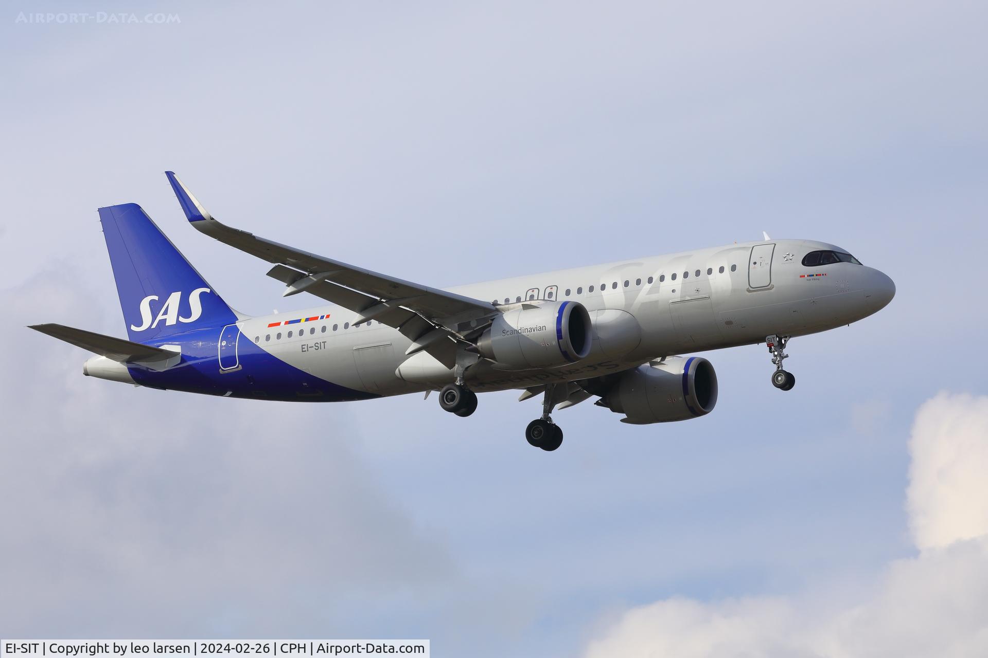 EI-SIT, 2022 Airbus A320-251N C/N 10937, Copenhagen 26.2.2024