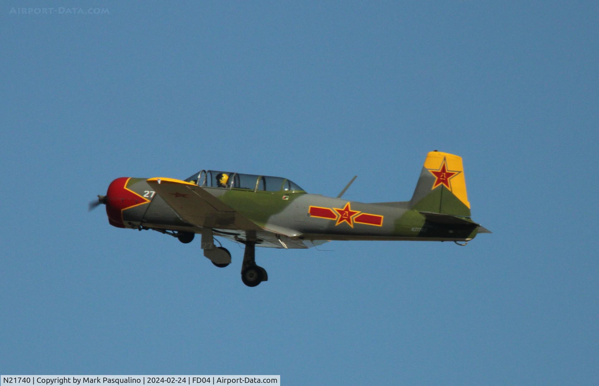 N21740, 1991 Nanchang CJ-6 C/N 3932005, Nanchang CJ-6