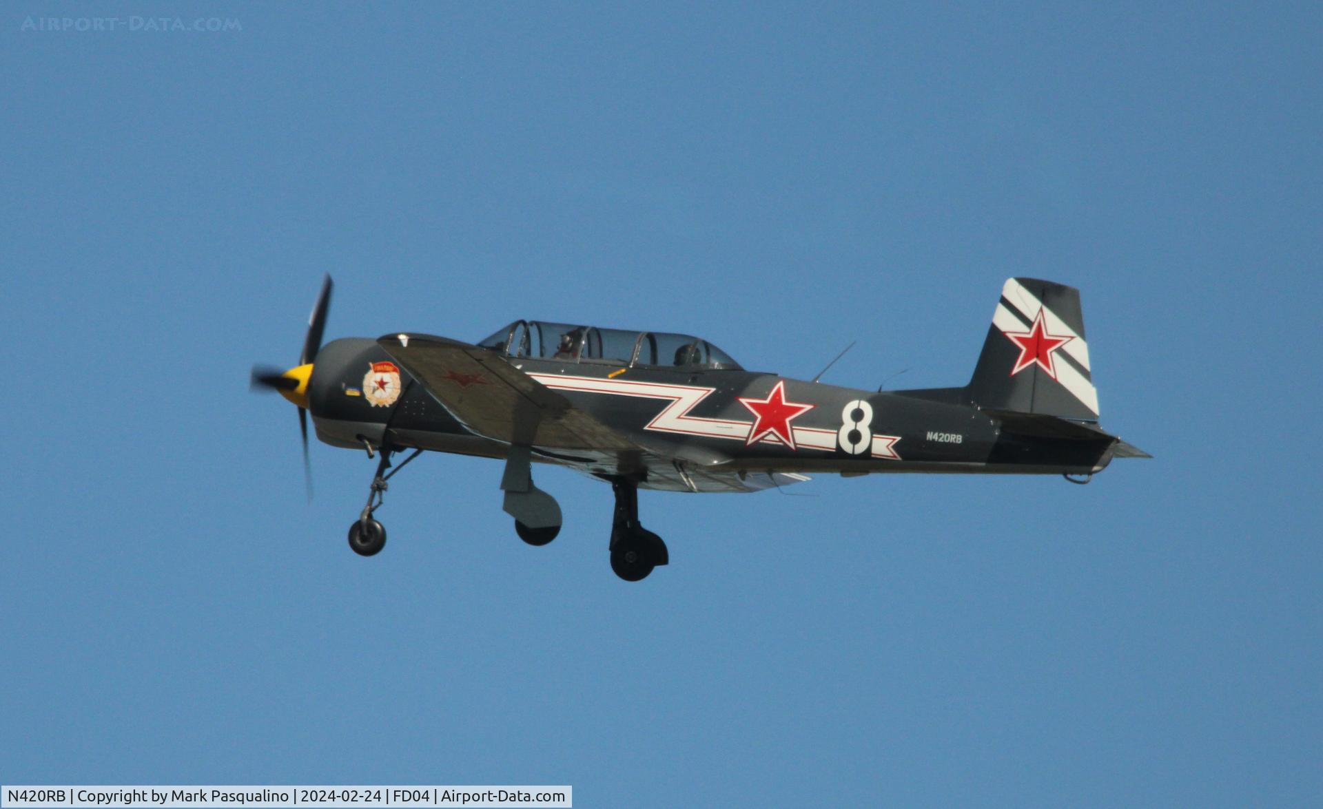 N420RB, 1972 Nanchang CJ-6A C/N 2132049, Nanchang CJ-6A